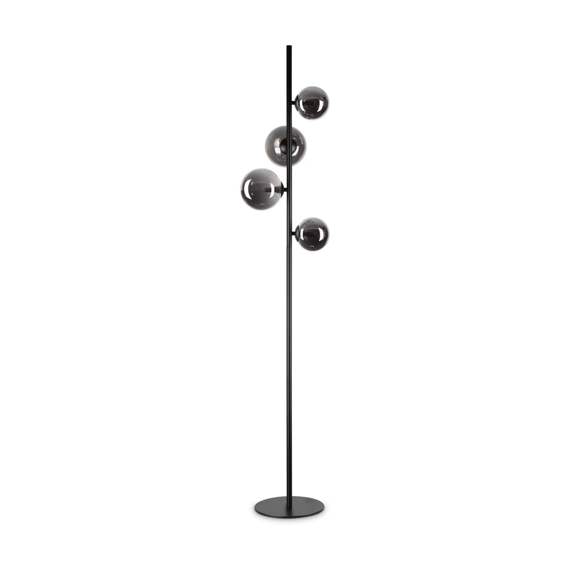Dmora Lampade Da Terra<Ideal-Lux - Lampada da terra PERLAGE PT4 FUME', 32 x 30 x h164 cm,
