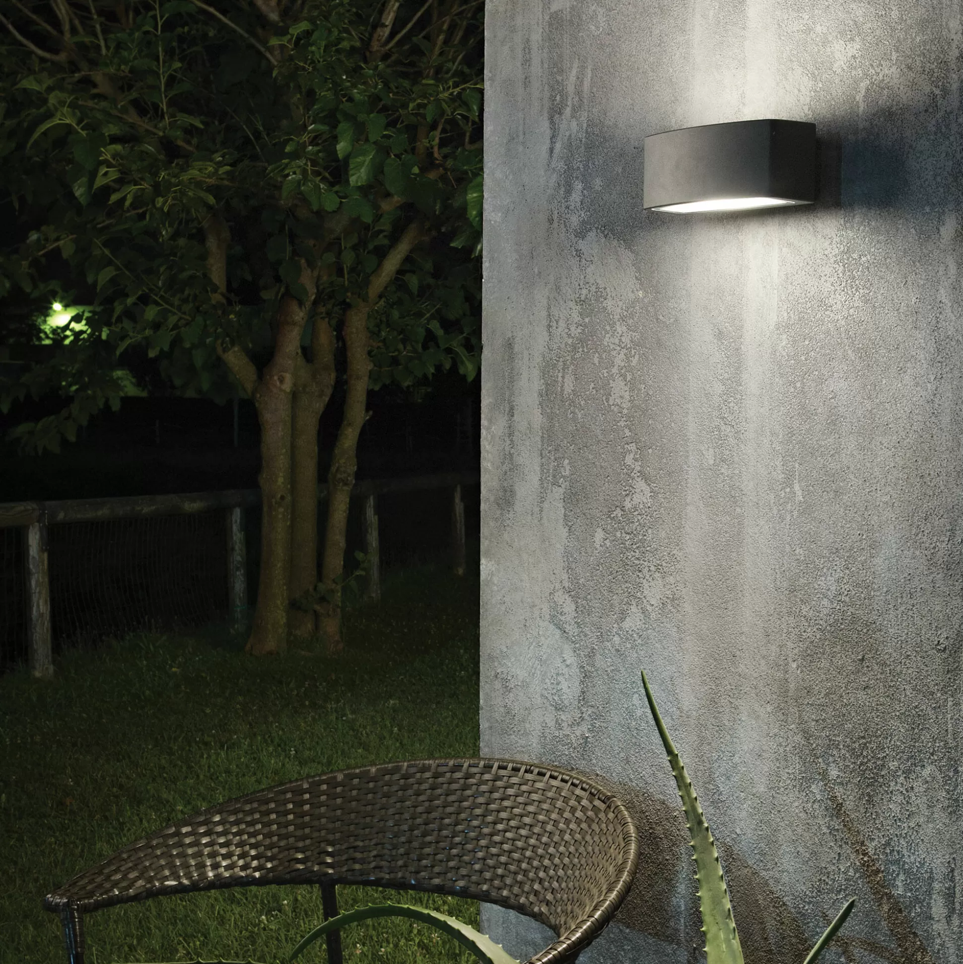 Dmora Lampade Outdoor<Ideal-Lux - Lampada outdoor ANDROMEDA AP1 , 22 x 9 x h12 cm,