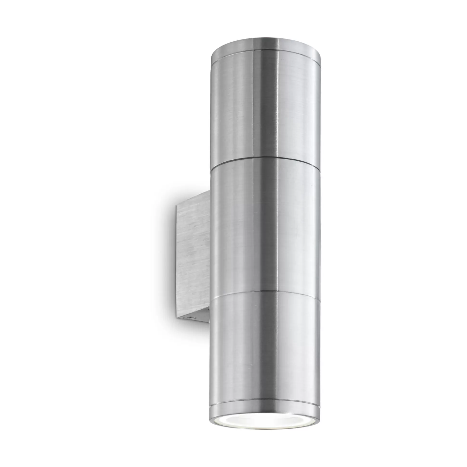 Dmora Lampade Outdoor<Ideal-Lux - Lampada outdoor GUN AP2 SMALL ALLUMINIO, 7 x 21 x h11 cm,