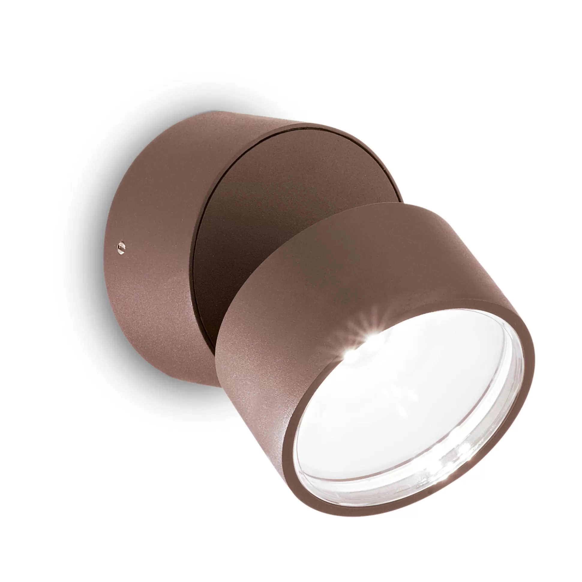 Dmora Lampade Outdoor<Ideal-Lux - Lampada outdoor OMEGA AP ROUND COFFEE 4000K, 9 x 9 x h9 cm,