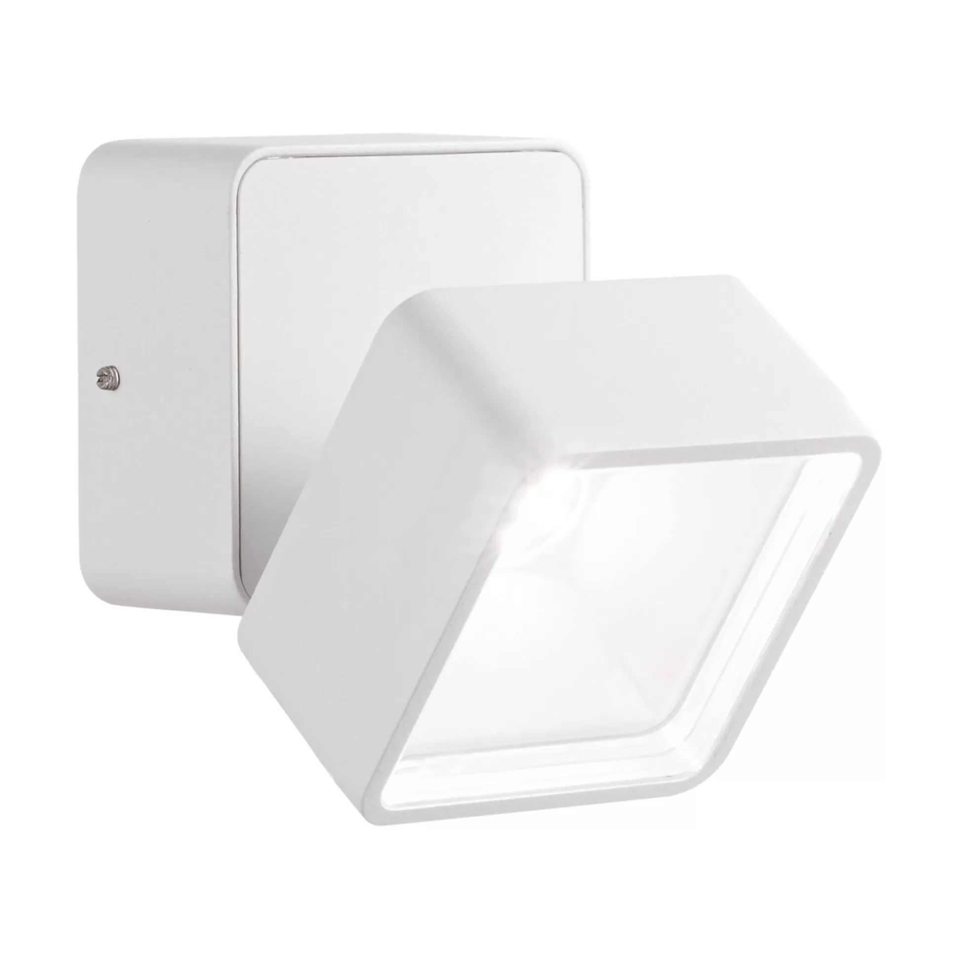 Dmora Lampade Outdoor<Ideal-Lux - Lampada outdoor OMEGA AP SQUARE 4000K, 9 x 9 x h9 cm,