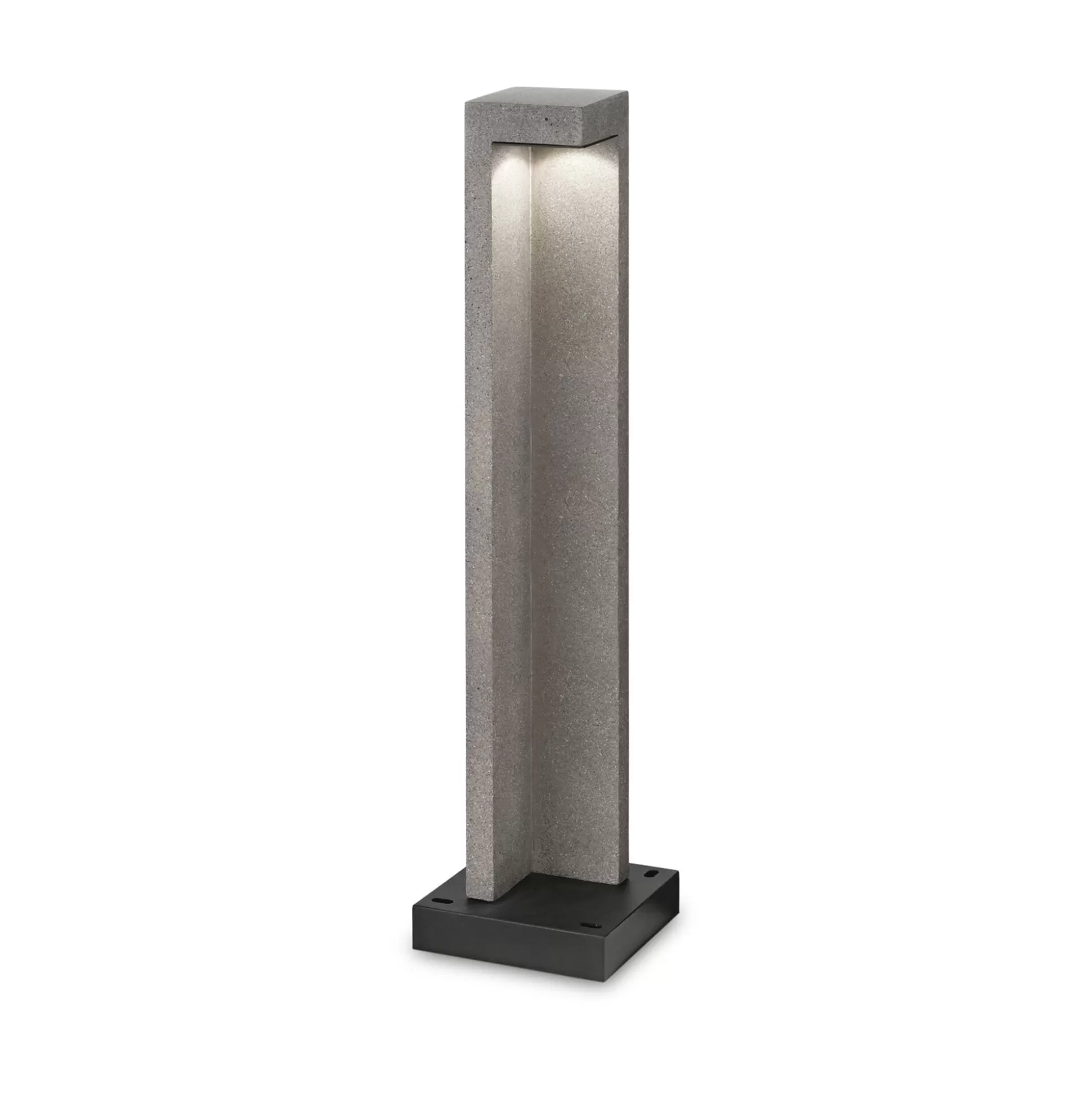 Dmora Lampade Outdoor<Ideal-Lux - Lampada outdoor TITANO PT H74 4000K, 18 x 18 x h74 cm,