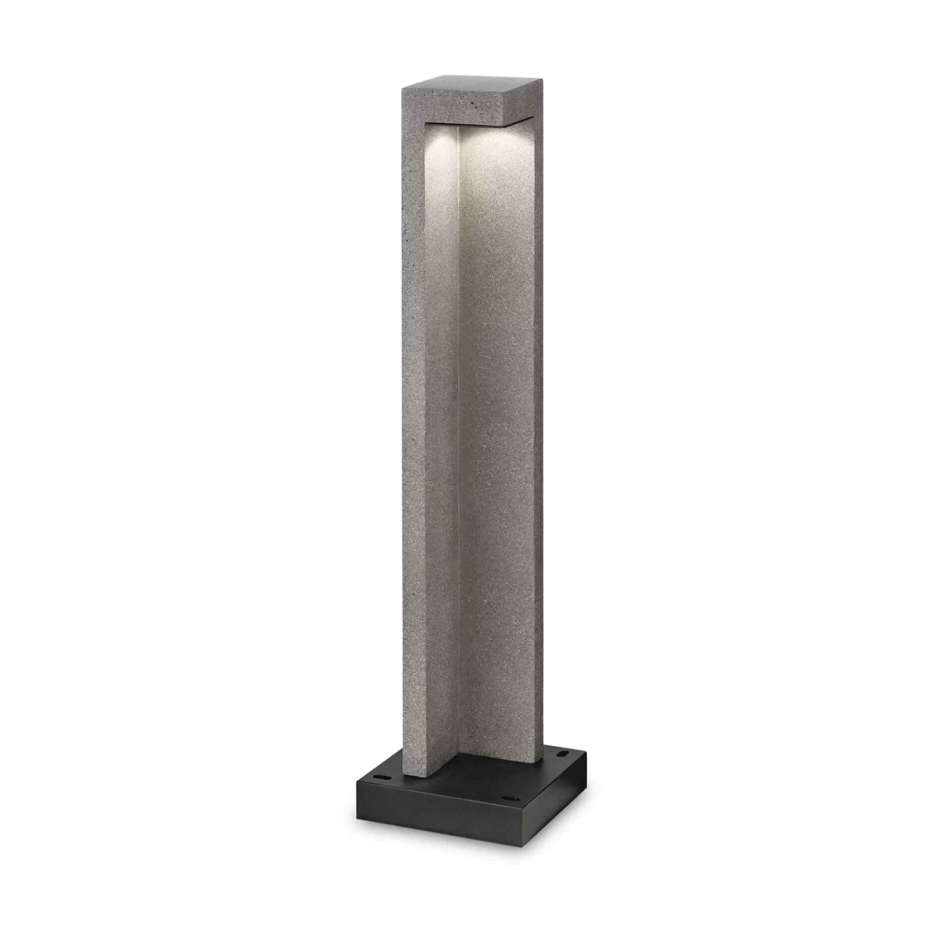 Dmora Lampade Outdoor<Ideal-Lux - Lampada outdoor TITANO PT H74 3000K, 18 x 18 x h74 cm,