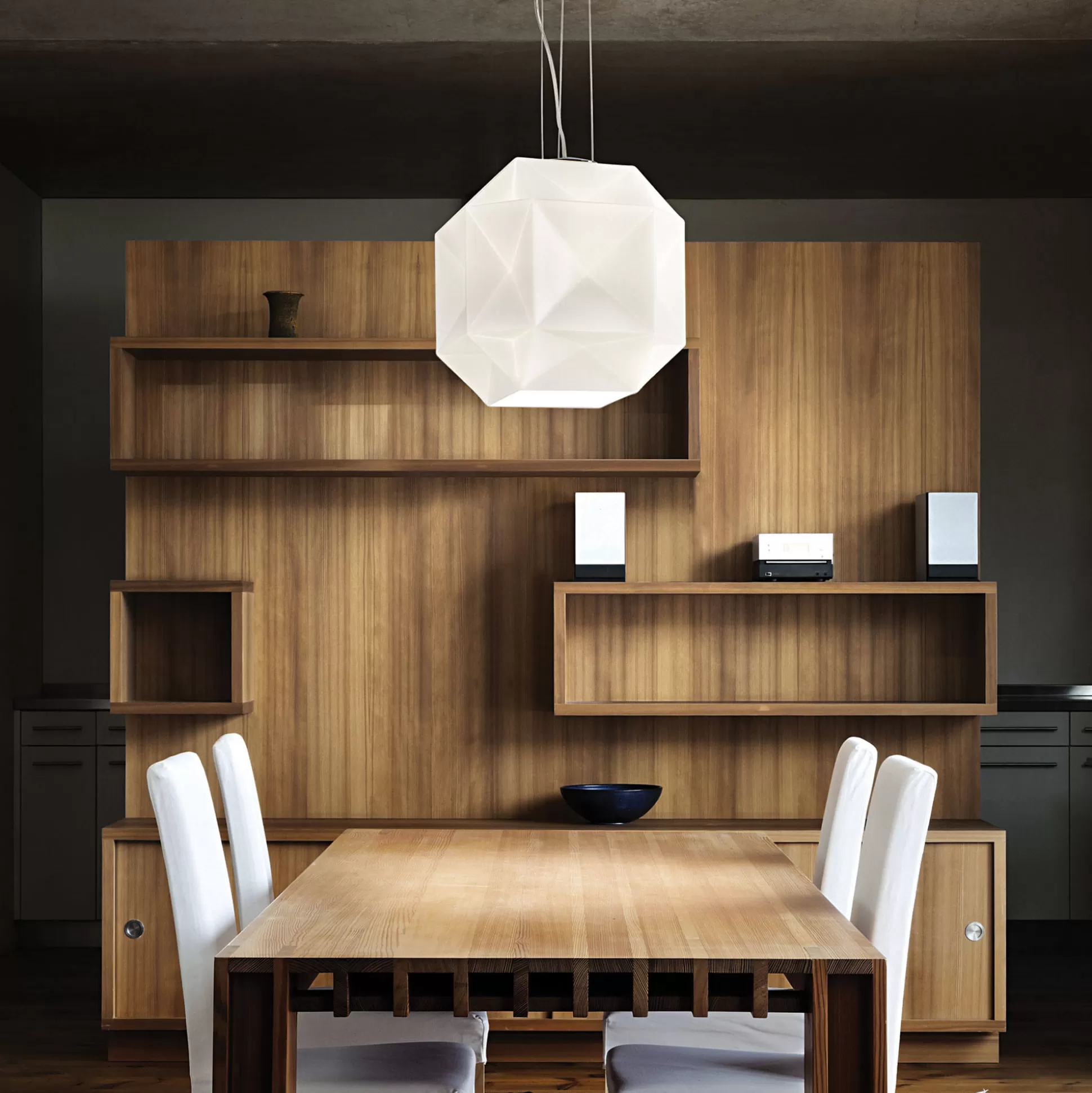 Dmora Lampade A Sospensione<Lampada a sospensione, Lampadario, Luminare sospeso, Lampada a pendente, 28x28h50 cm,