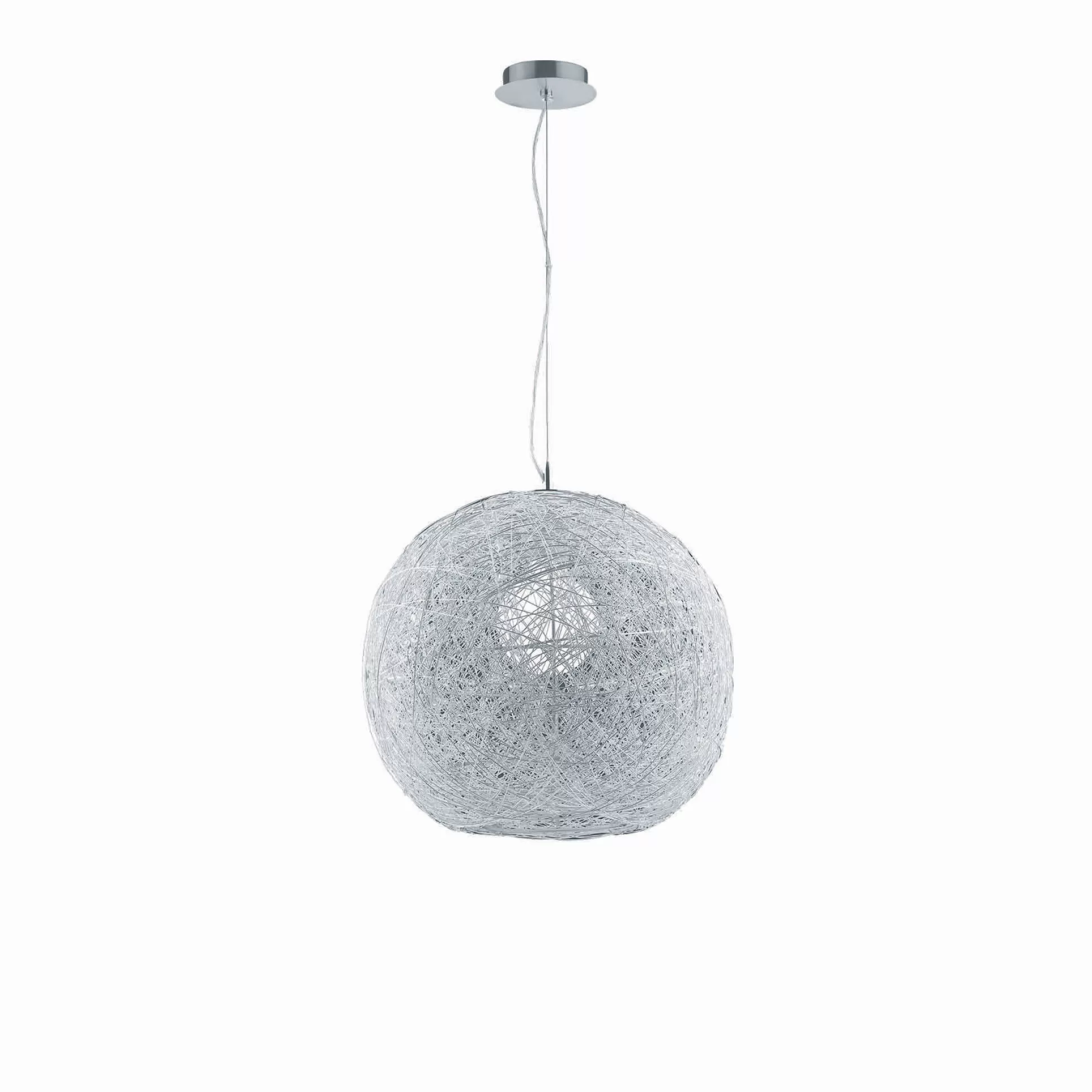 Dmora Lampade A Sospensione<Lampada a sospensione, Lampadario, Luminare sospeso, Lampada a pendente, 33x33h43 cm,