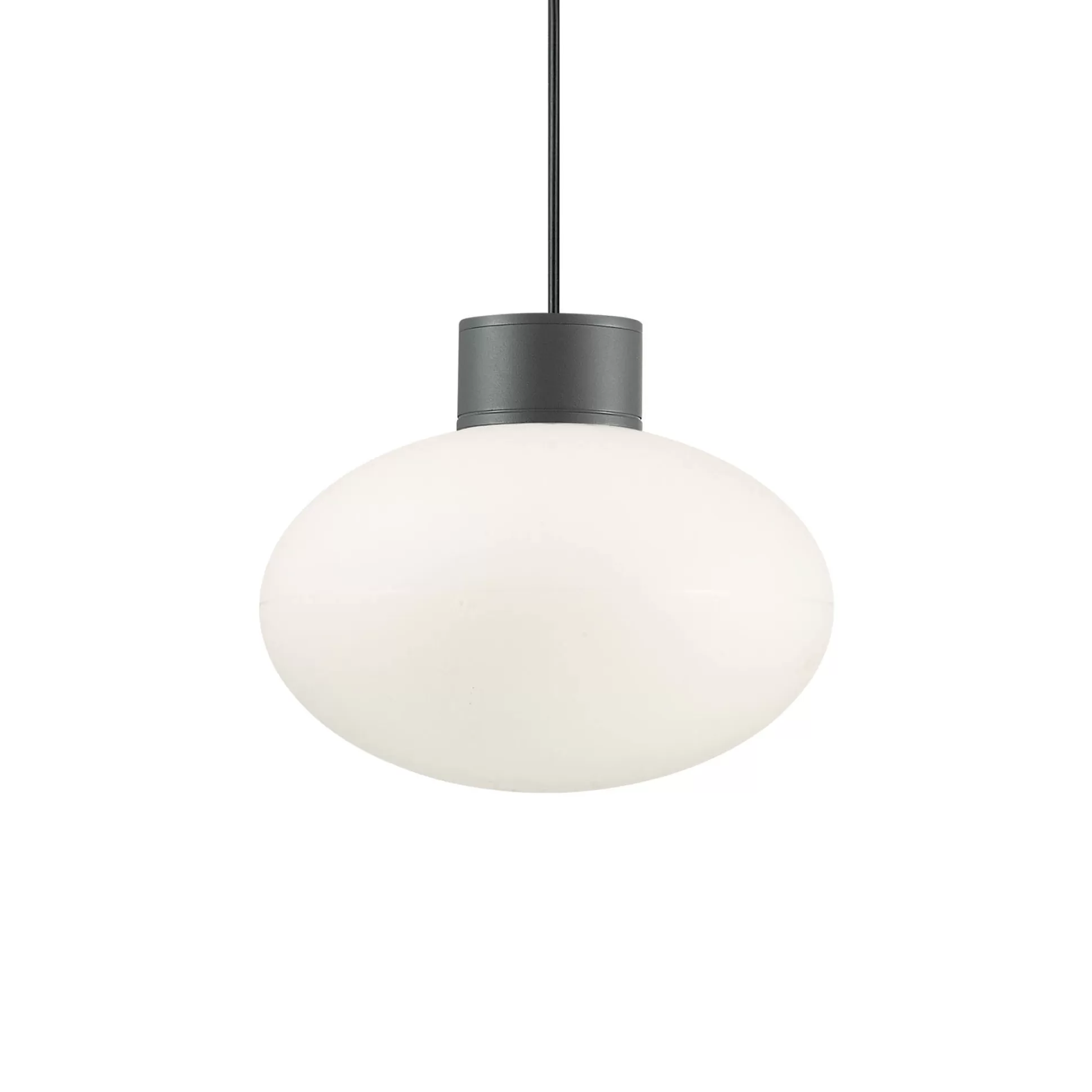 Dmora Lampade A Sospensione<Lampada a sospensione, Lampadario, Luminare sospeso, Lampada a pendente, 28x28h33 cm,