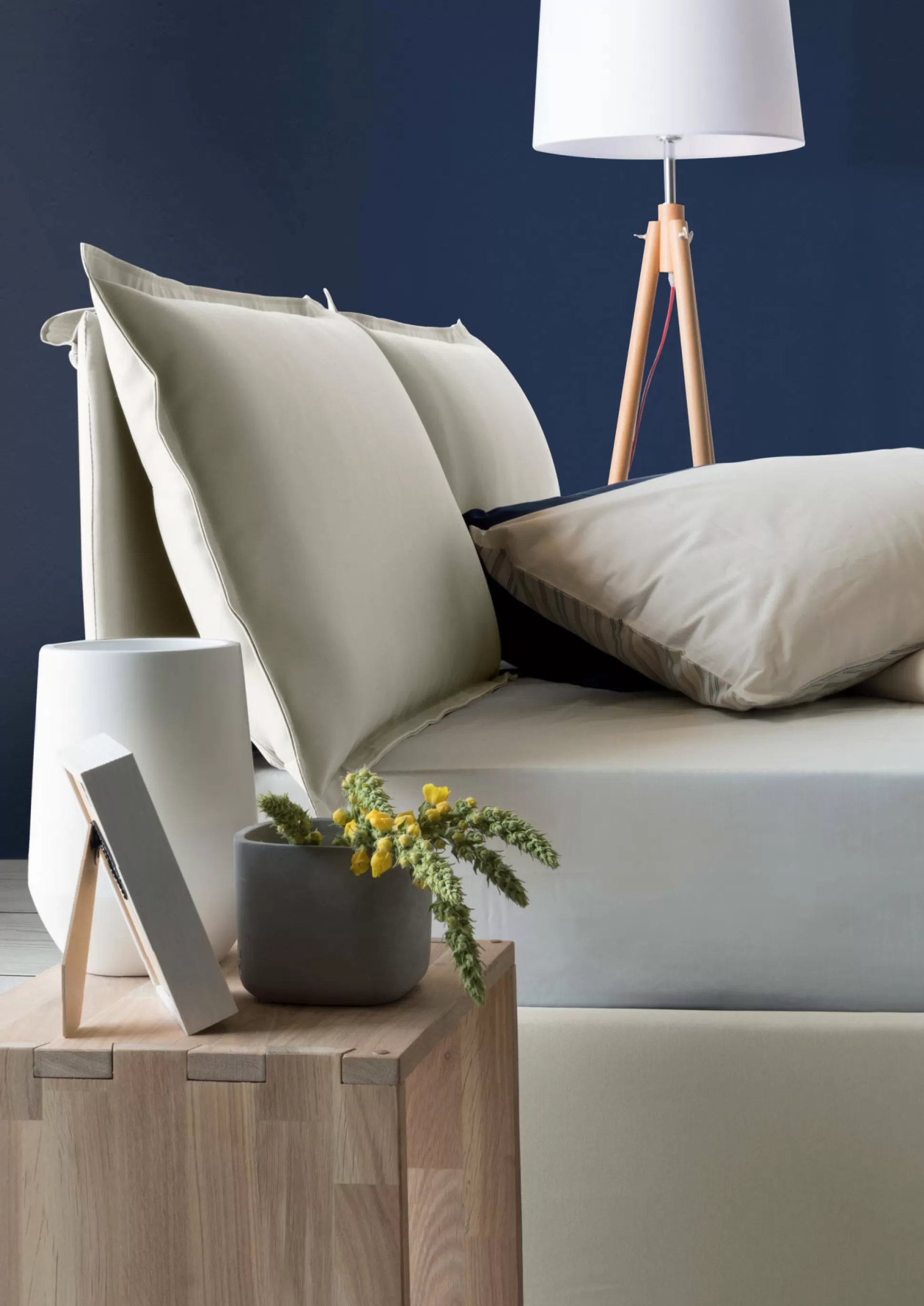 Dmora Letti Alla Francese<Letto alla francese Agalo, adatto per materasso Cm 140x200,