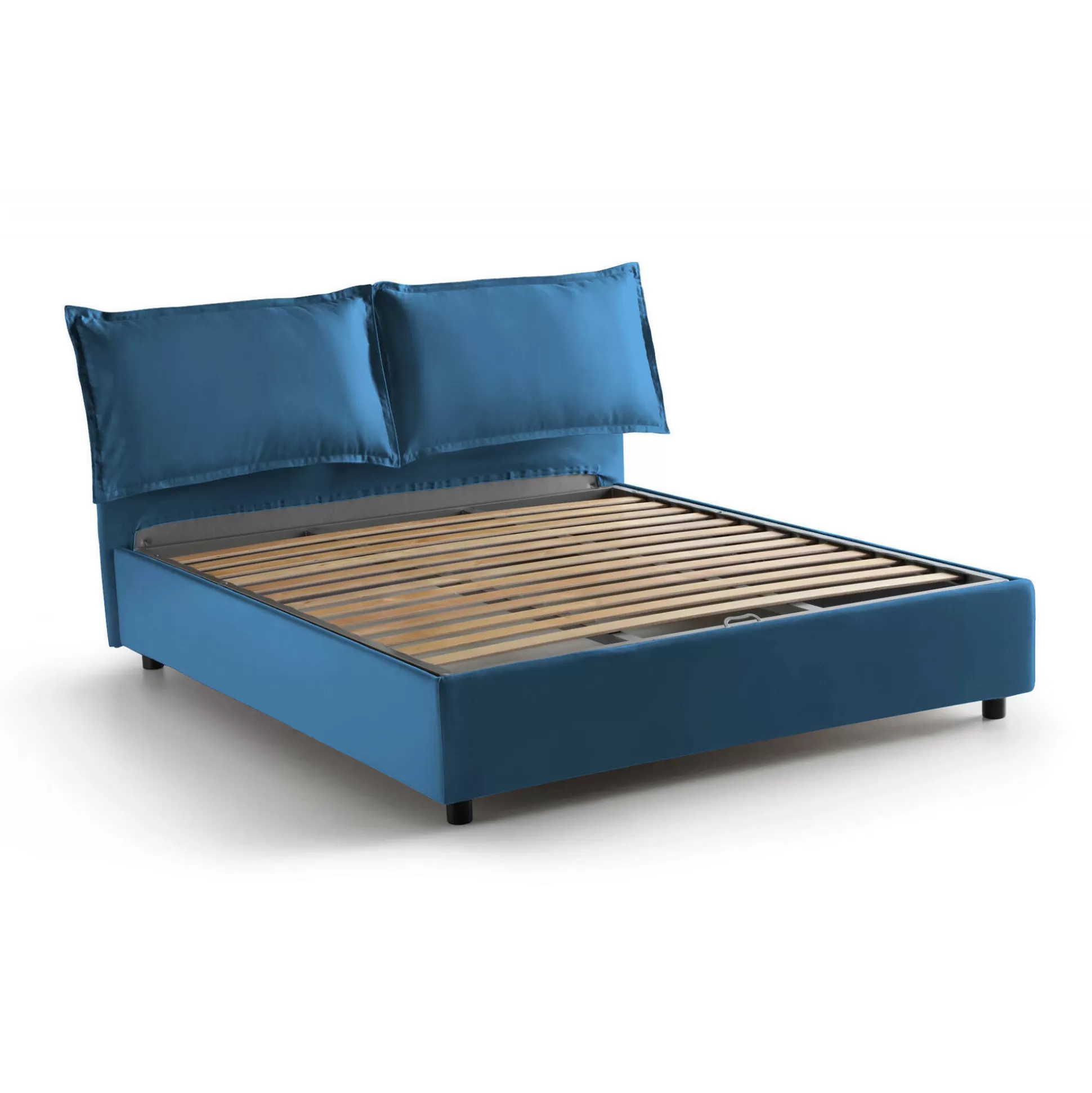 Dmora Letti Alla Francese<Letto alla francese Agalo, adatto per materasso Cm 140x200,