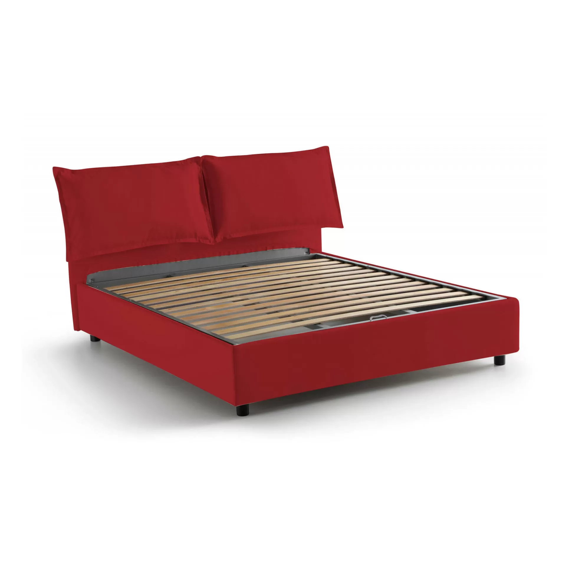 Dmora Letti Alla Francese<Letto alla francese Agalo, adatto per materasso Cm 140x200,