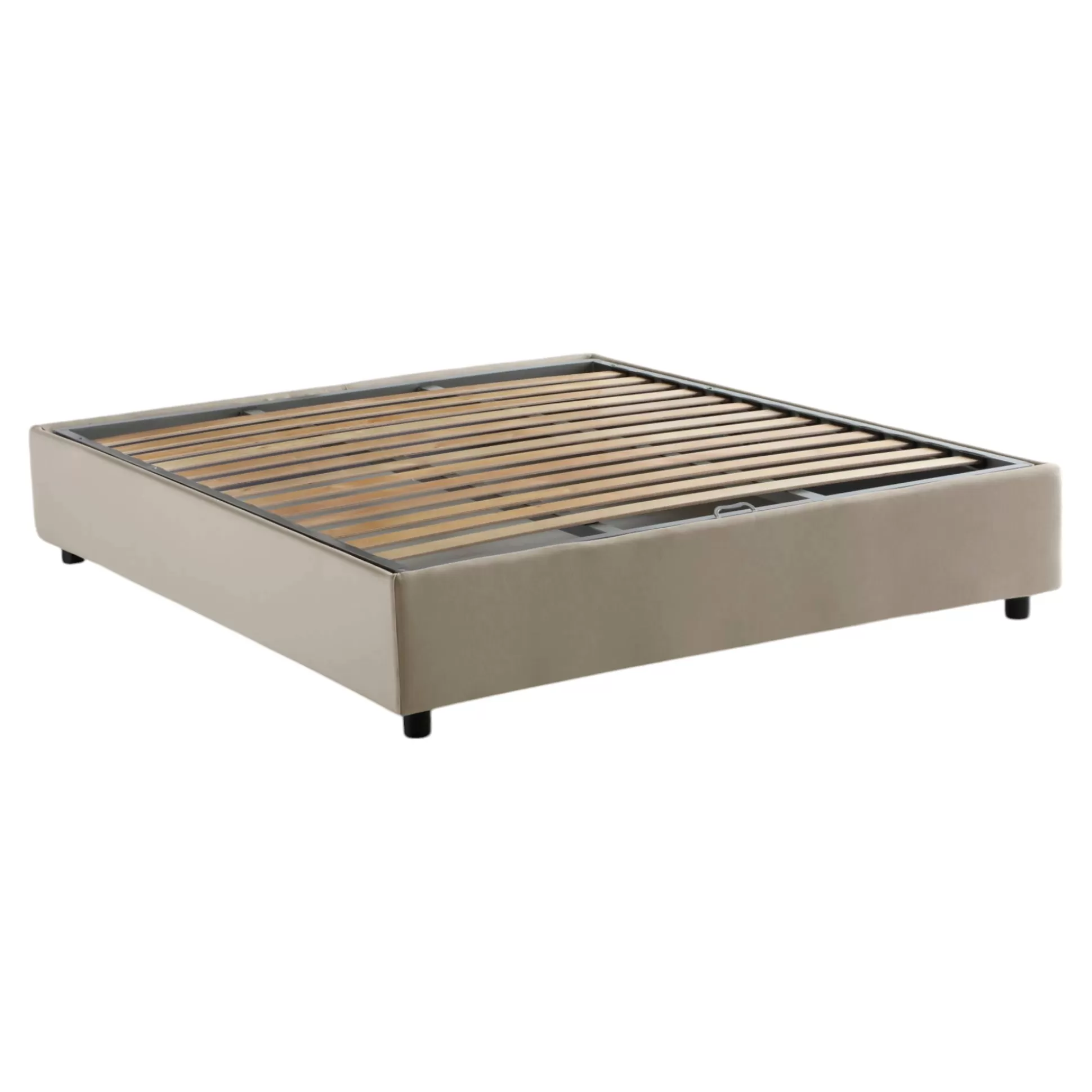Dmora Letti Alla Francese<Letto alla francese Alaksir, con materasso Cm 140x200 incluso,