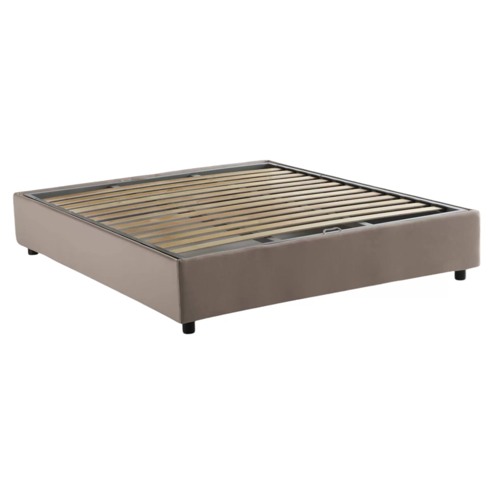 Dmora Letti Alla Francese<Letto alla francese Alaksir, con materasso Cm 140x200 incluso,