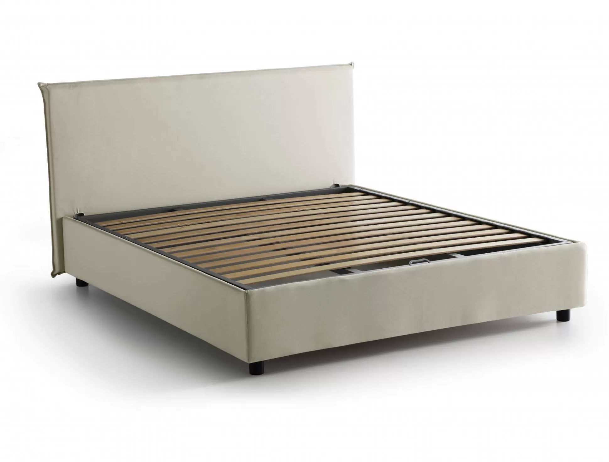 Dmora Letti Alla Francese<Letto alla francese Alion, con materasso Cm 140x190 incluso,
