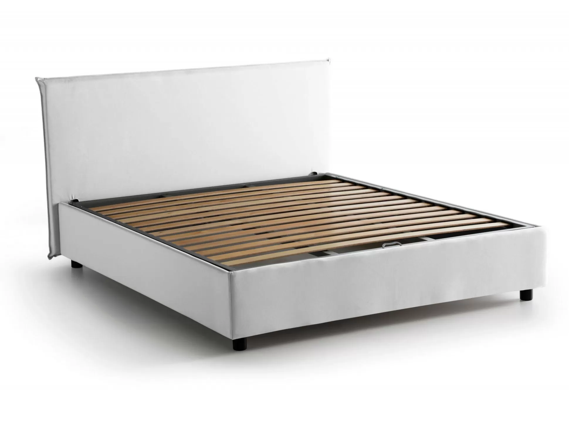 Dmora Letti Alla Francese<Letto alla francese Alvacus, adatto per materasso Cm 140x200,