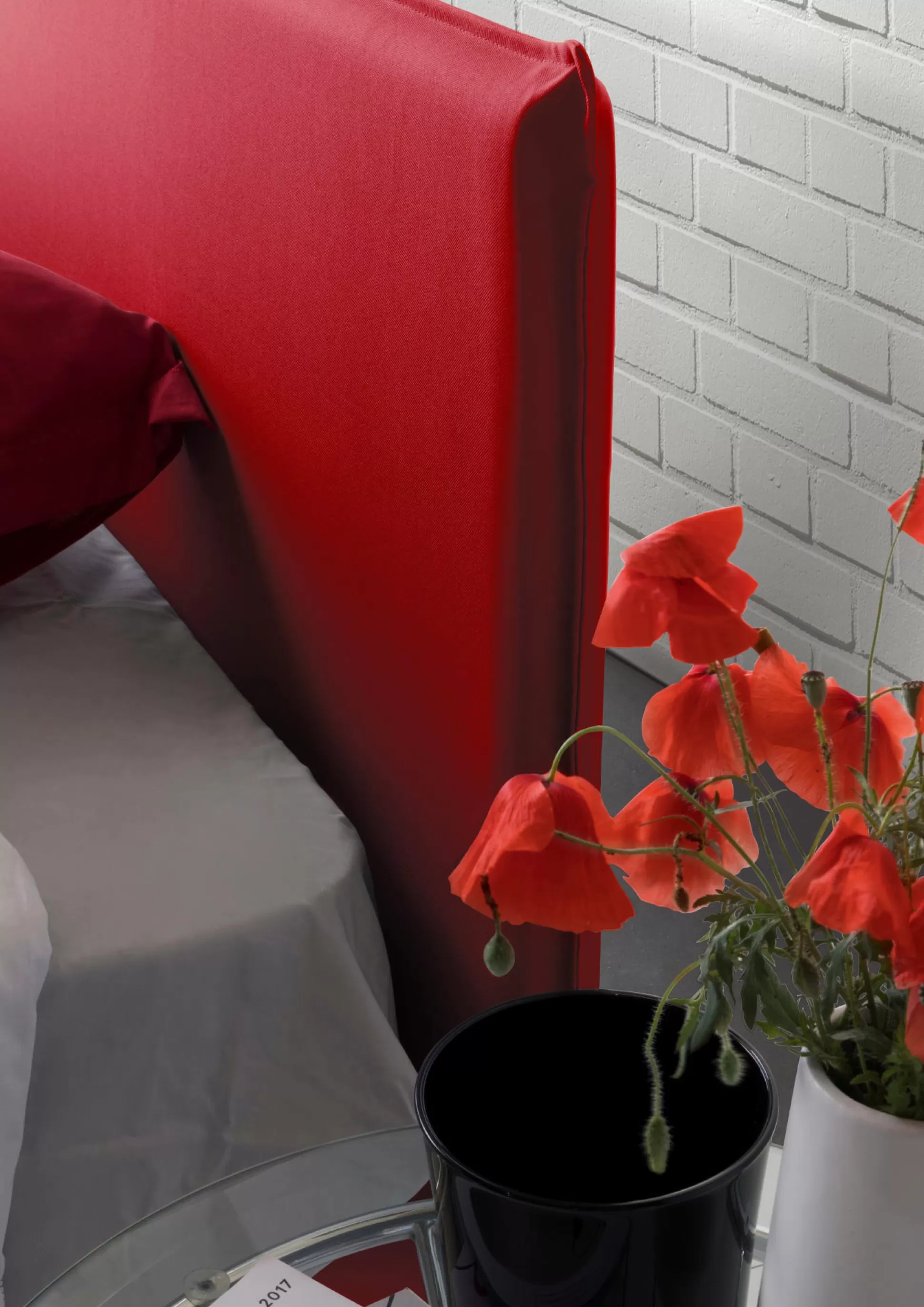 Dmora Letti Alla Francese<Letto alla francese Alvacus, adatto per materasso Cm 140x200,
