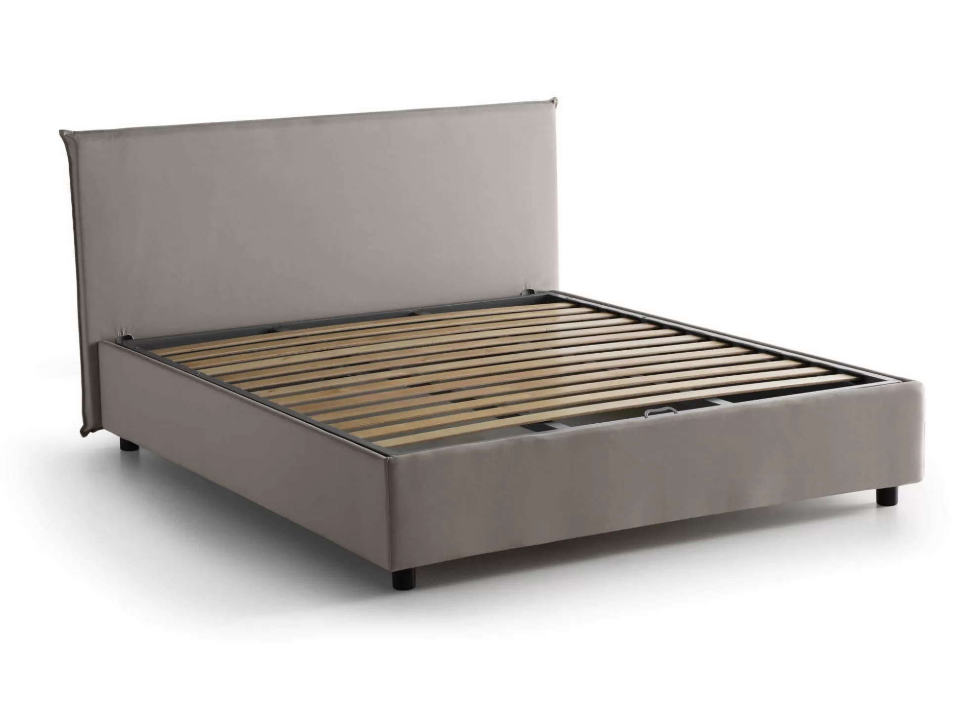 Dmora Letti Alla Francese<Letto alla francese Alvacus, adatto per materasso Cm 140x200,