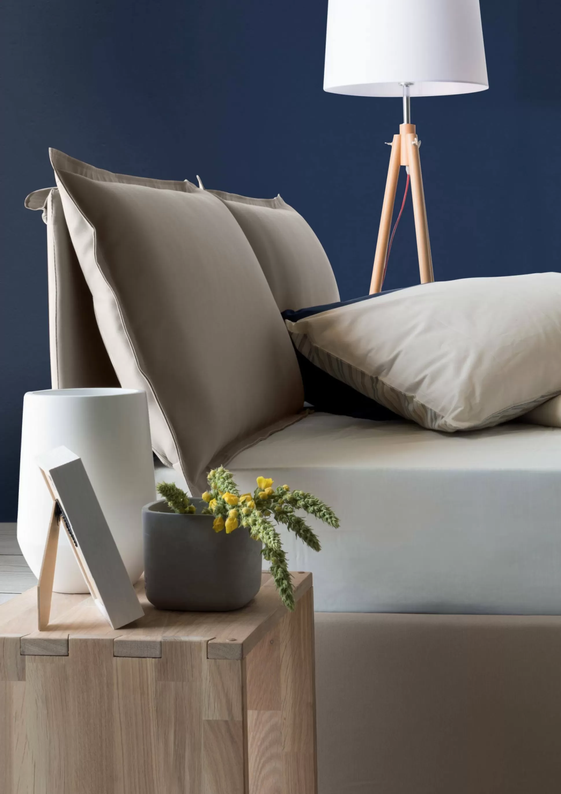 Dmora Letti Alla Francese<Letto alla francese Annica, con materasso Cm 140x200 incluso,
