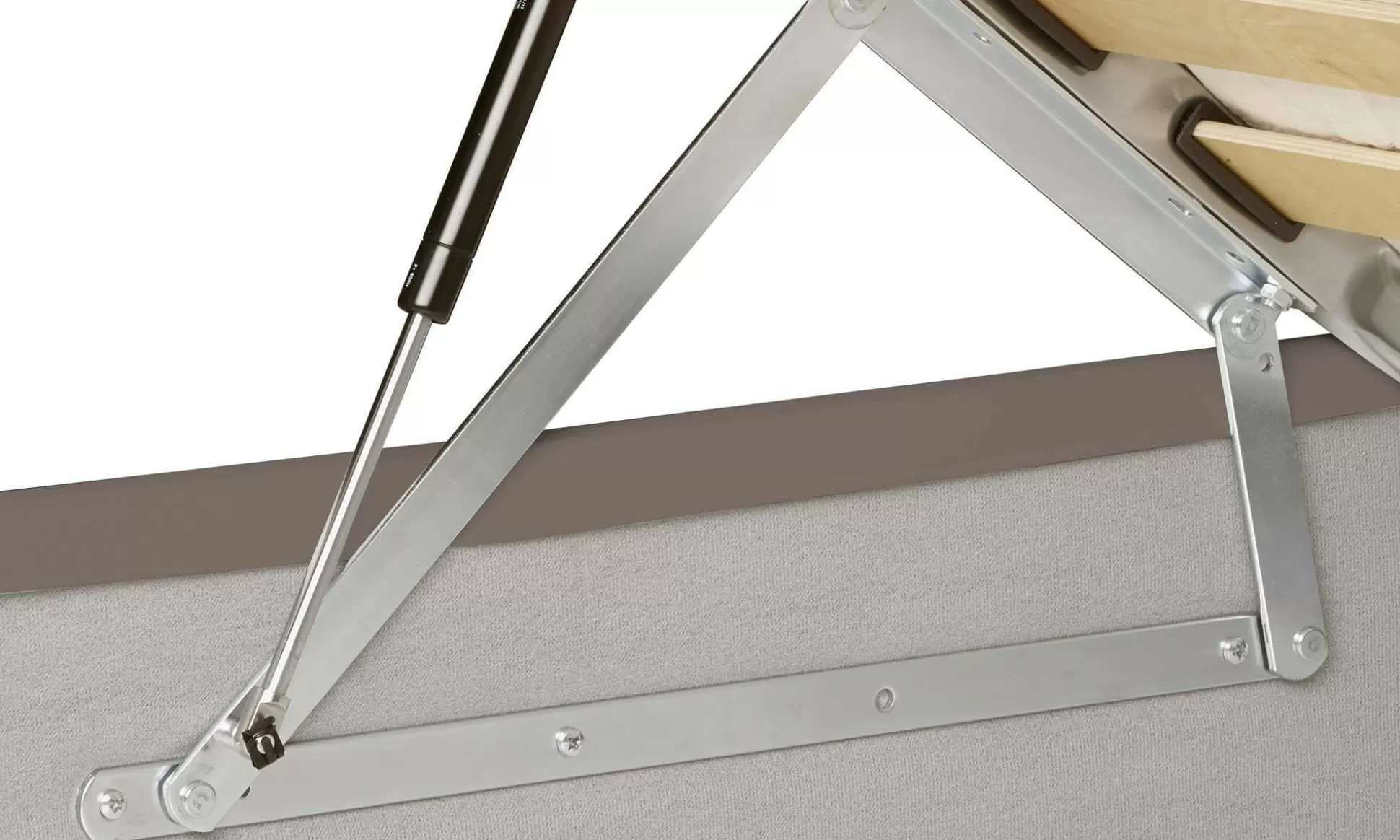 Dmora Letti Alla Francese<Letto alla francese Arry, con materasso Cm 140x200 incluso,