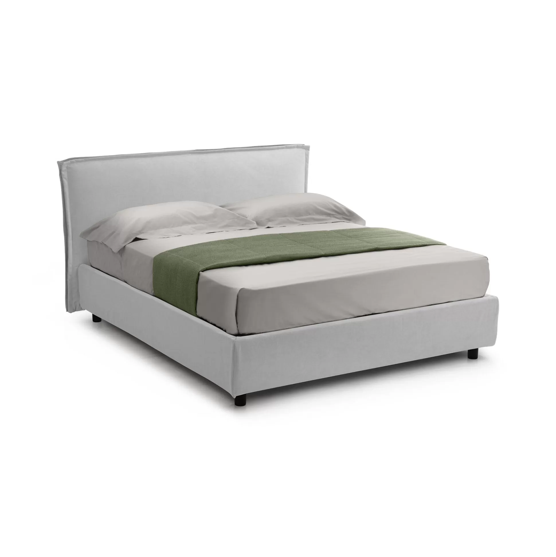 Dmora Letti Alla Francese<Letto alla francese Broni, Con materasso Cm 120x190 incluso,
