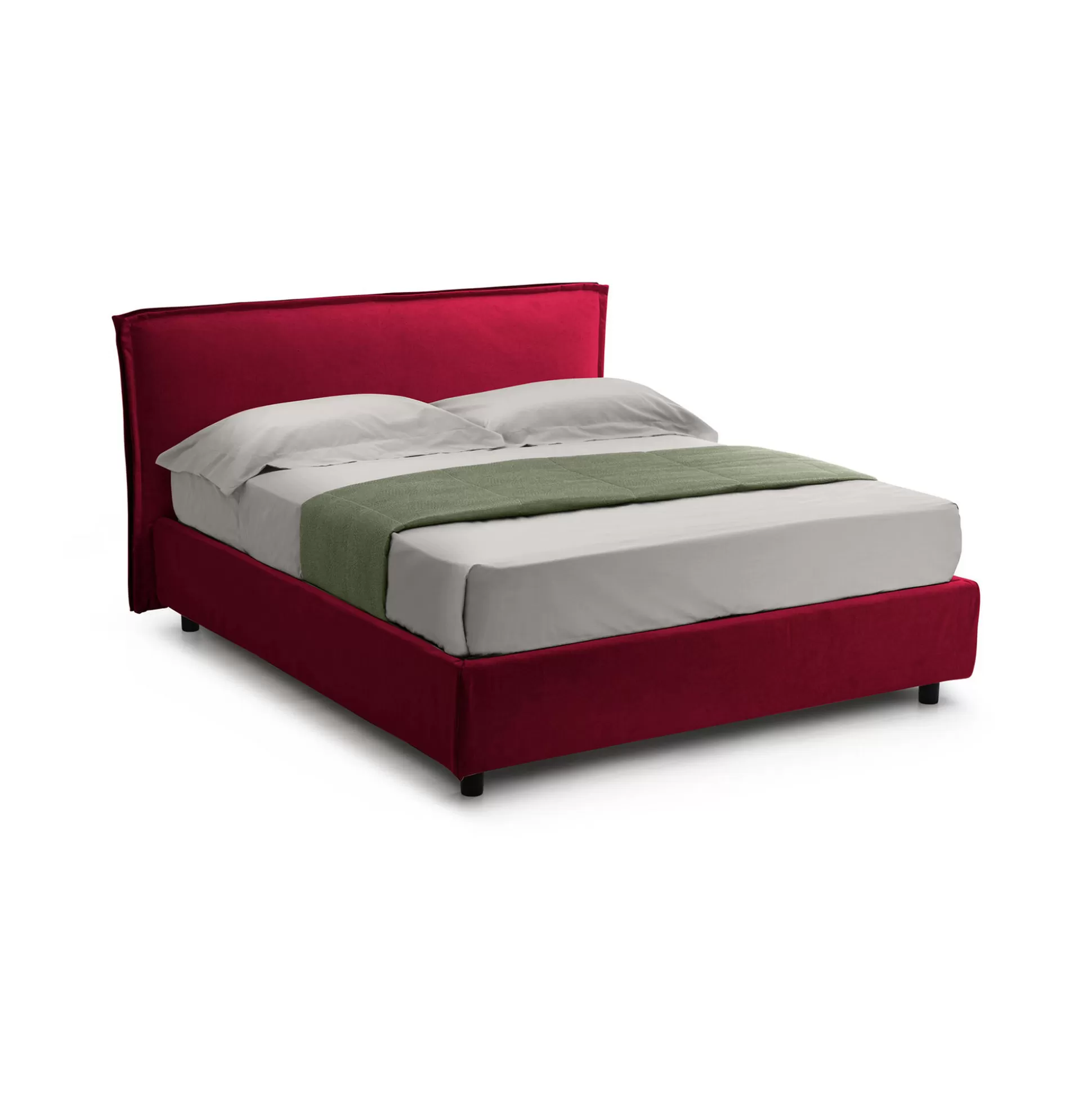 Dmora Letti Alla Francese<Letto alla francese B, Adatto a materasso Cm 120x200,