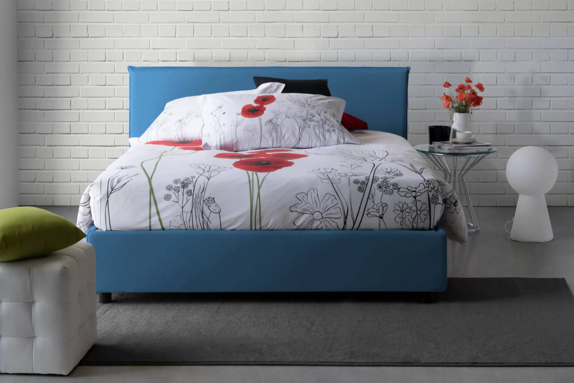 Dmora Letti Alla Francese<Letto alla francese Dadorn, adatto per materasso Cm 140x190,