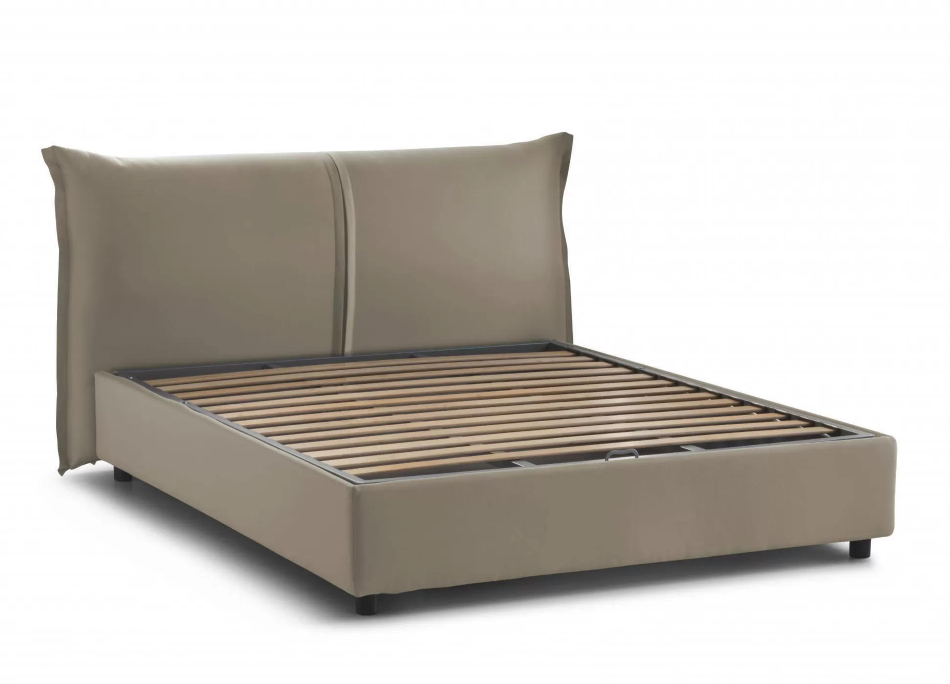 Dmora Letti Matrimoniali<Letto matrimoniale Alabaster, adatto per materasso Cm 160x190,