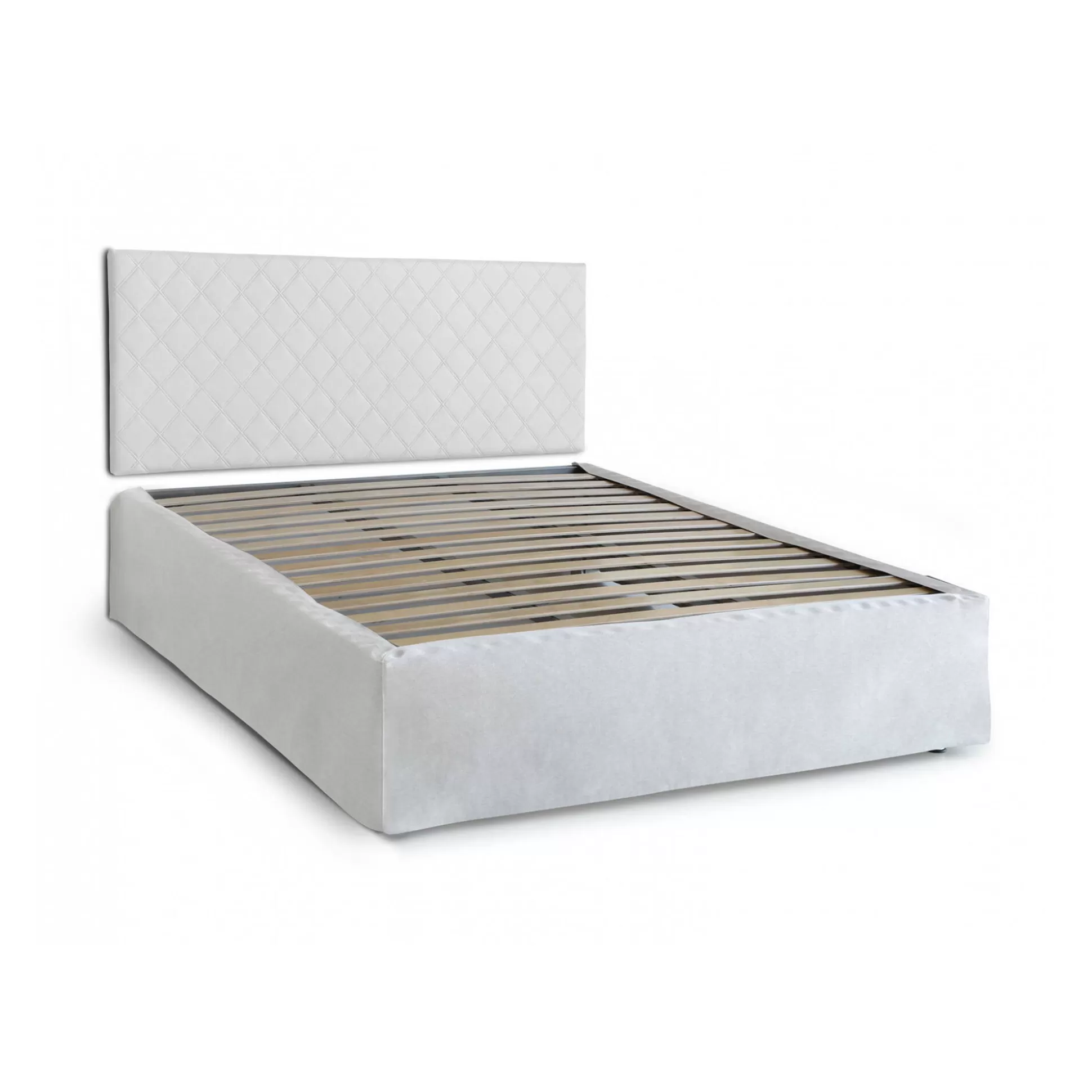 Dmora Letti Matrimoniali<Letto matrimoniale Alfredo, adatta a materasso da Cm 160x190,