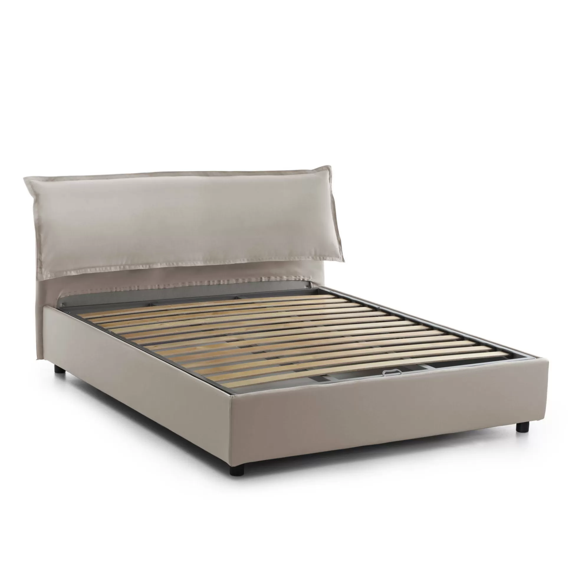 Dmora Letti Matrimoniali<Letto matrimoniale Apaia, adatto per materasso Cm 160x200,