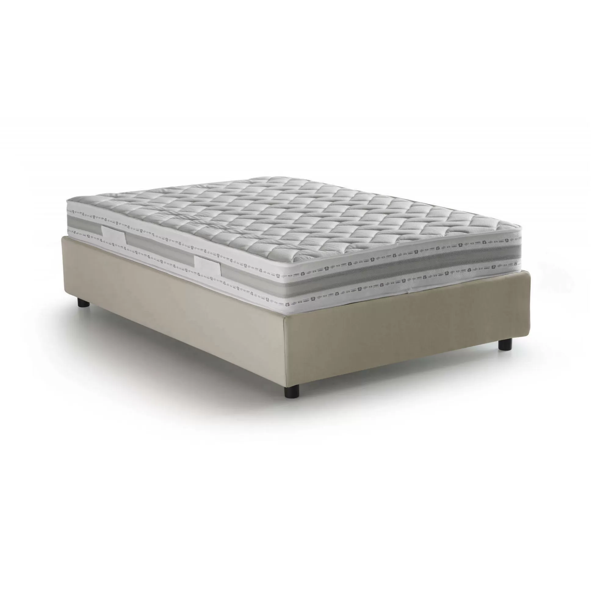 Dmora Letti Piazza E Mezza<Letto piazza e mezza Abici, con materasso Cm 120x200 incluso,