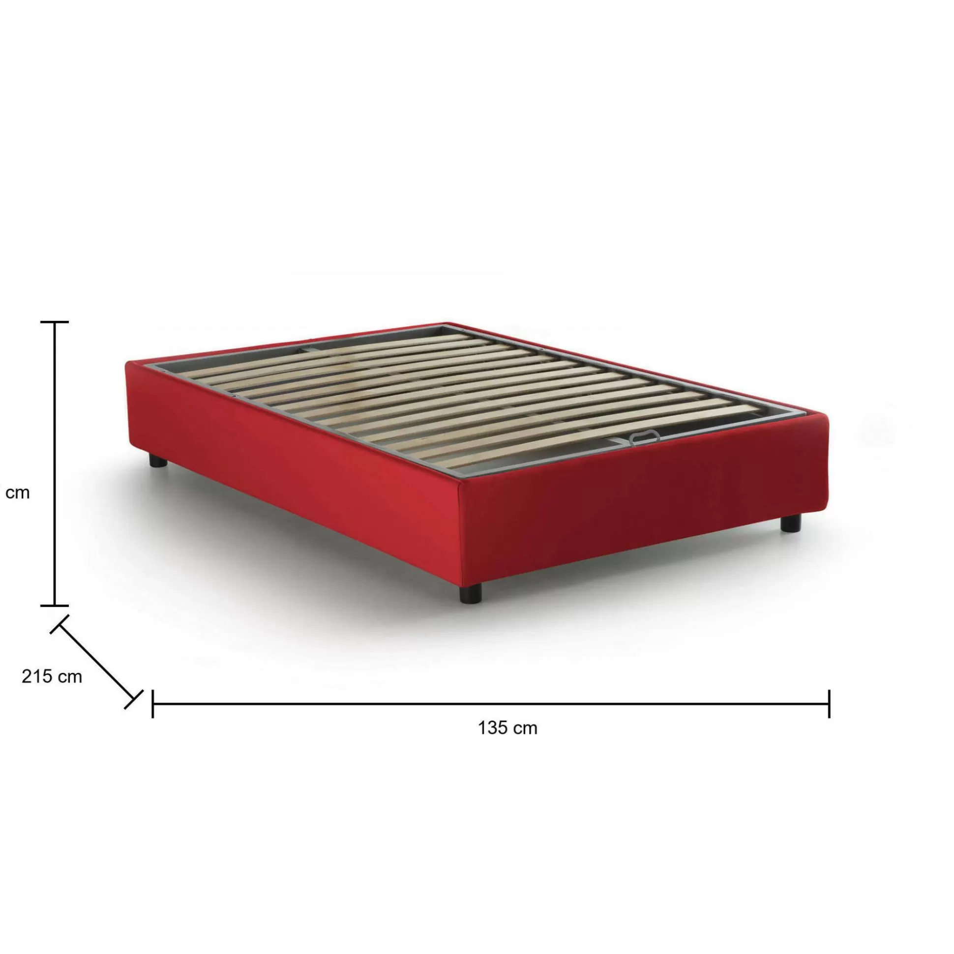 Dmora Letti Piazza E Mezza<Letto piazza e mezza Abici, con materasso Cm 120x200 incluso,