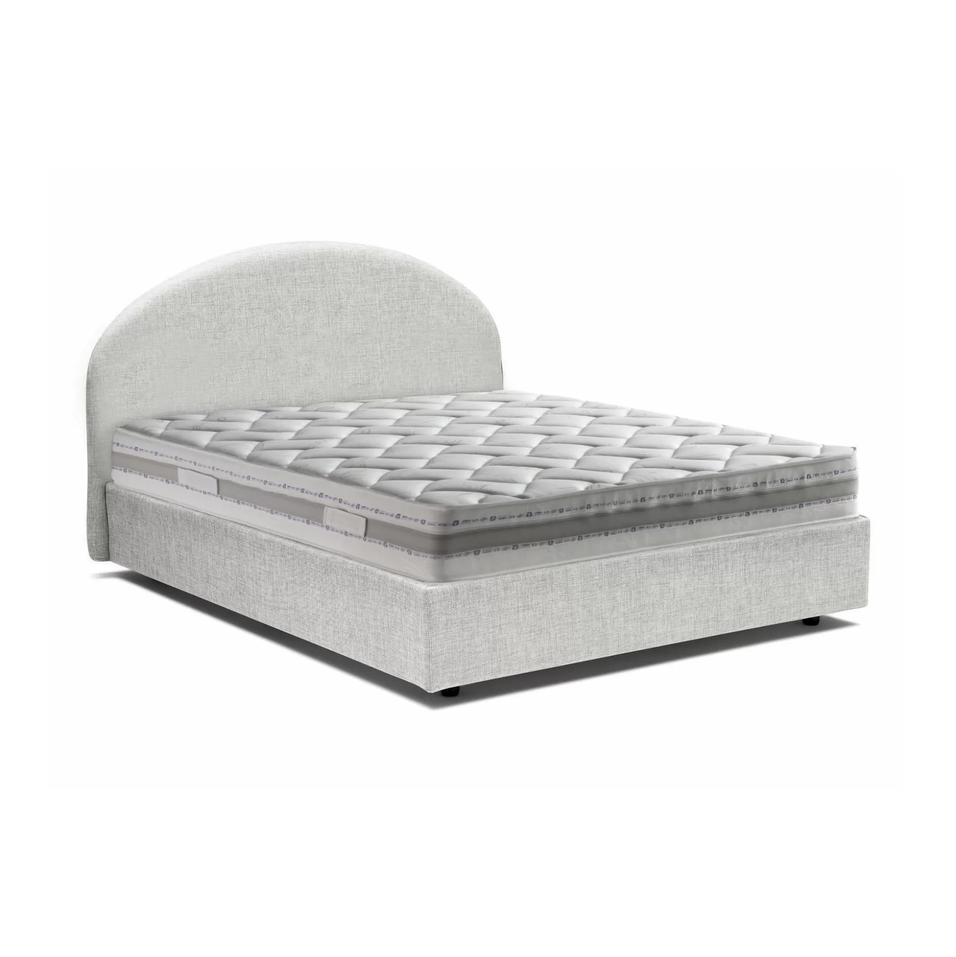 Dmora Letti Piazza E Mezza<Letto piazza e mezza Acy, con materasso Cm 120x190 incluso,