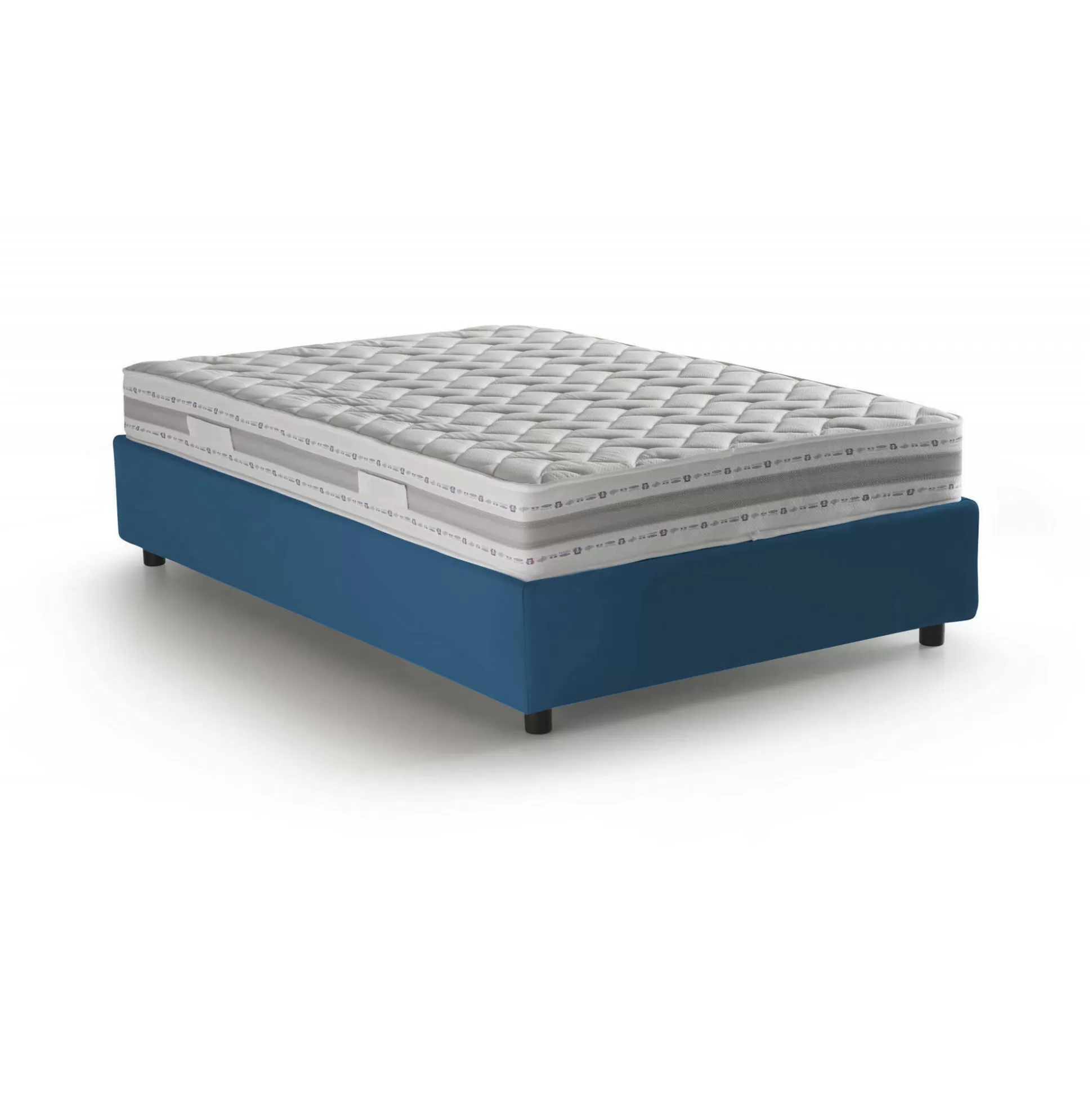 Dmora Letti Piazza E Mezza<Letto piazza e mezza Aftis, con materasso Cm 120x190 incluso,