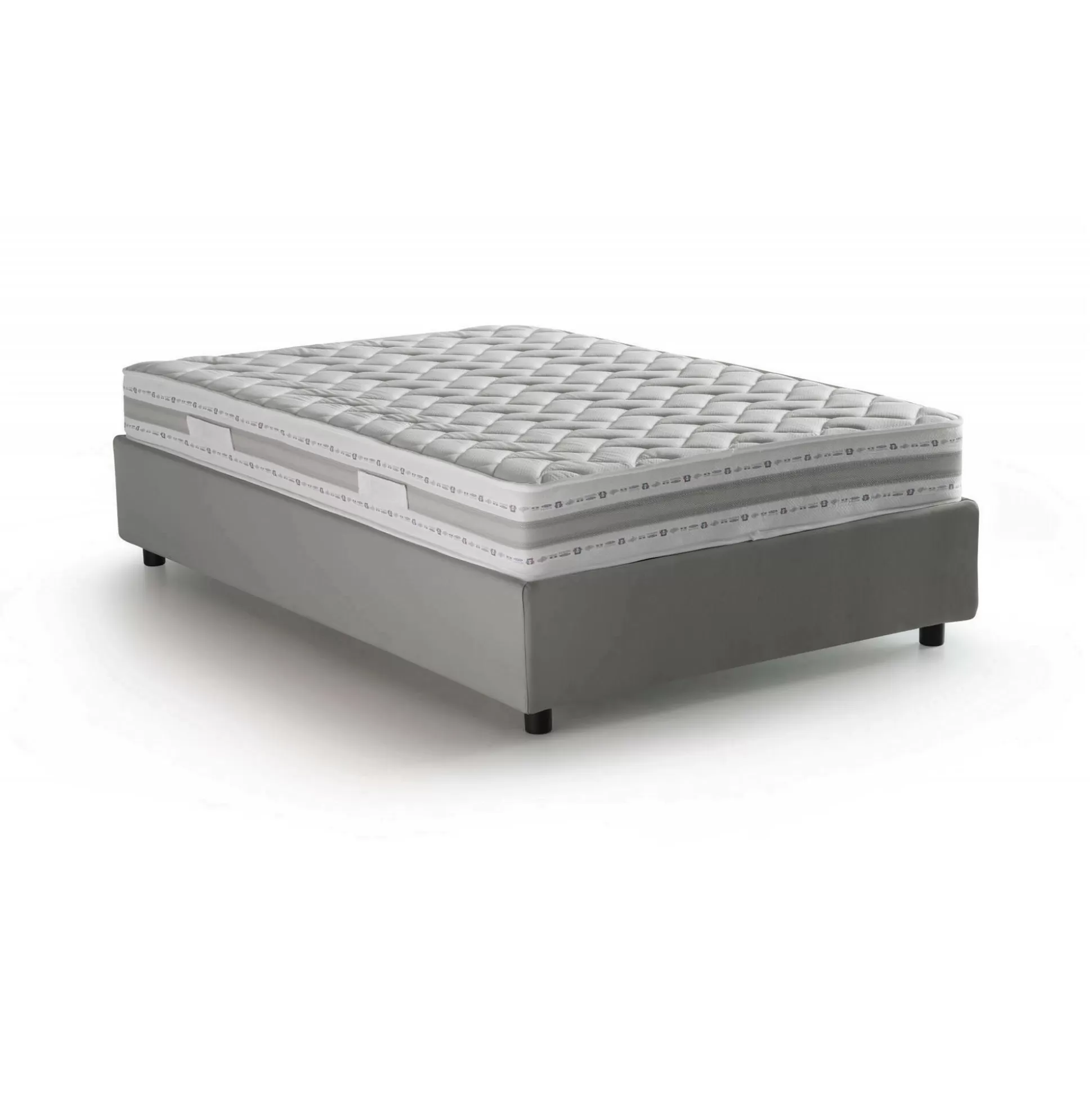 Dmora Letti Piazza E Mezza<Letto piazza e mezza Aftis, con materasso Cm 120x190 incluso,