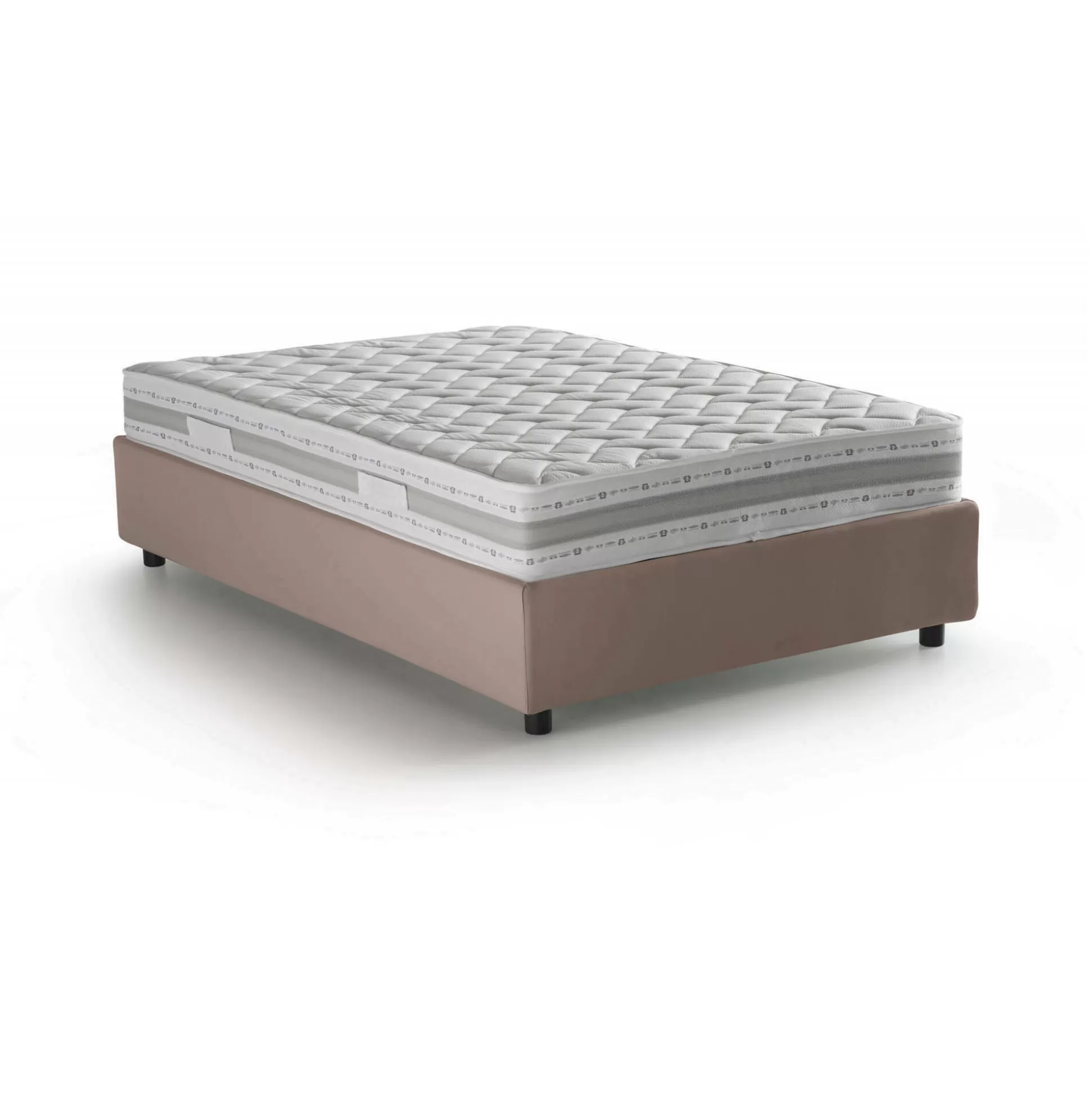 Dmora Letti Piazza E Mezza<Letto piazza e mezza Aftis, con materasso Cm 120x190 incluso,