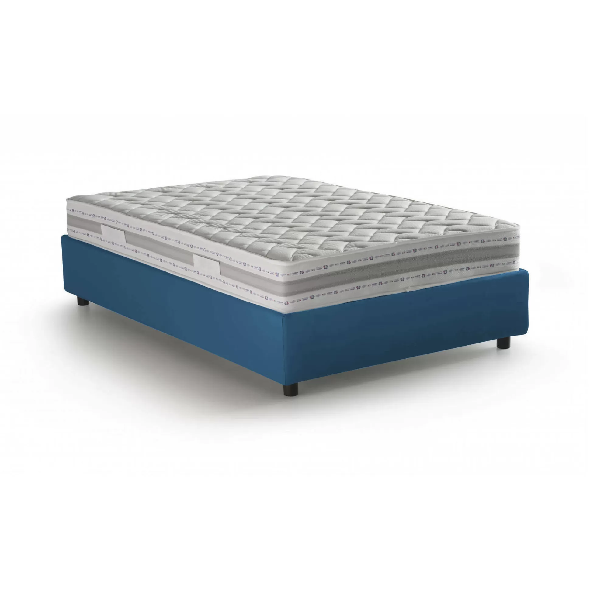 Dmora Letti Piazza E Mezza<Letto piazza e mezza Alvise, con materasso Cm 120x190 incluso,