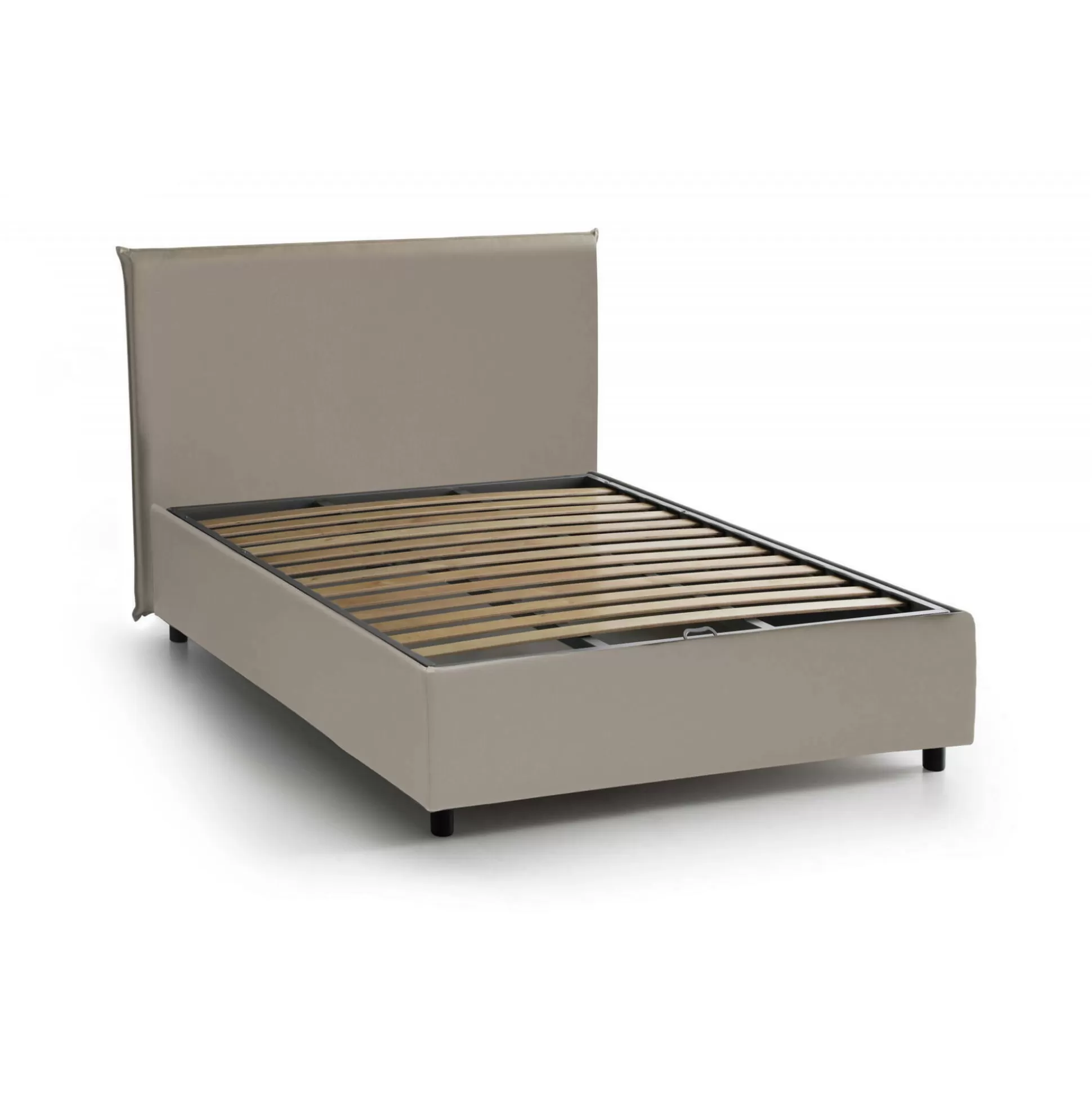 Dmora Letti Piazza E Mezza<Letto piazza e mezza April, adatto per materasso Cm 120x200,