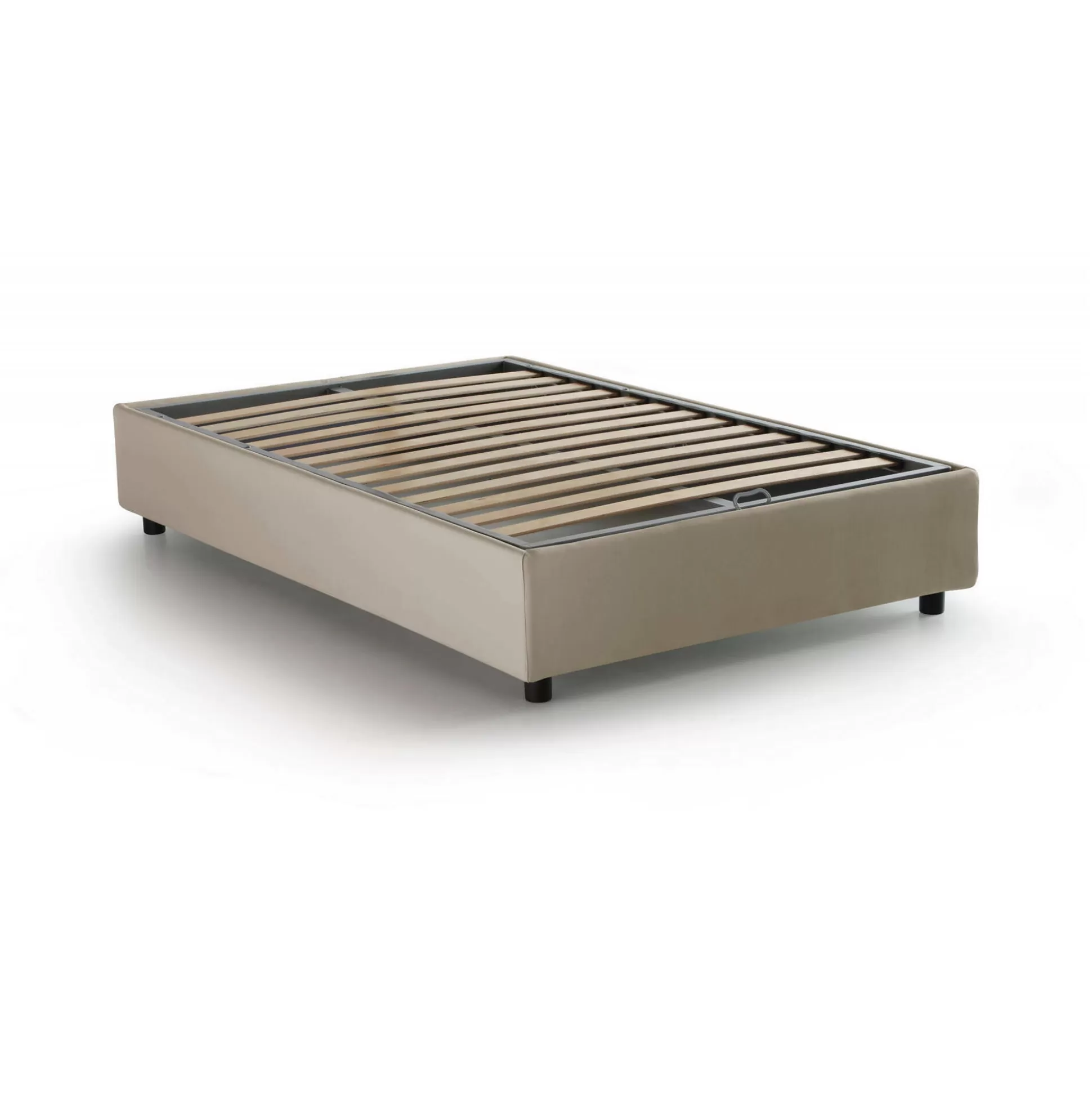Dmora Letti Piazza E Mezza<Letto piazza e mezza Ariba, adatto per materasso Cm 120x190,