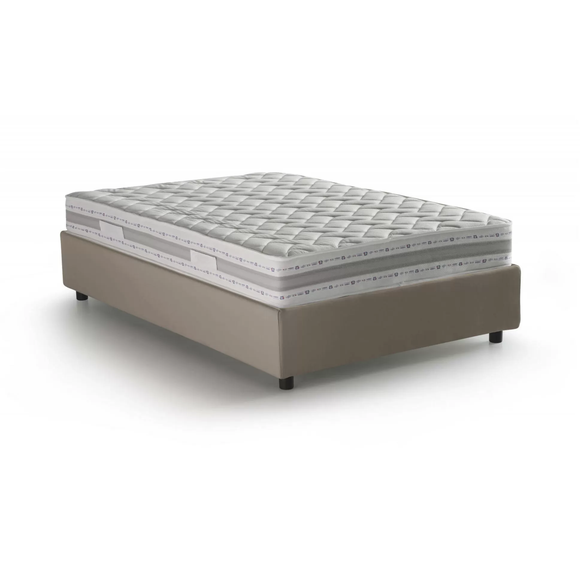 Dmora Letti Piazza E Mezza<Letto piazza e mezza Arnoldi, con materasso Cm 120x200 incluso,
