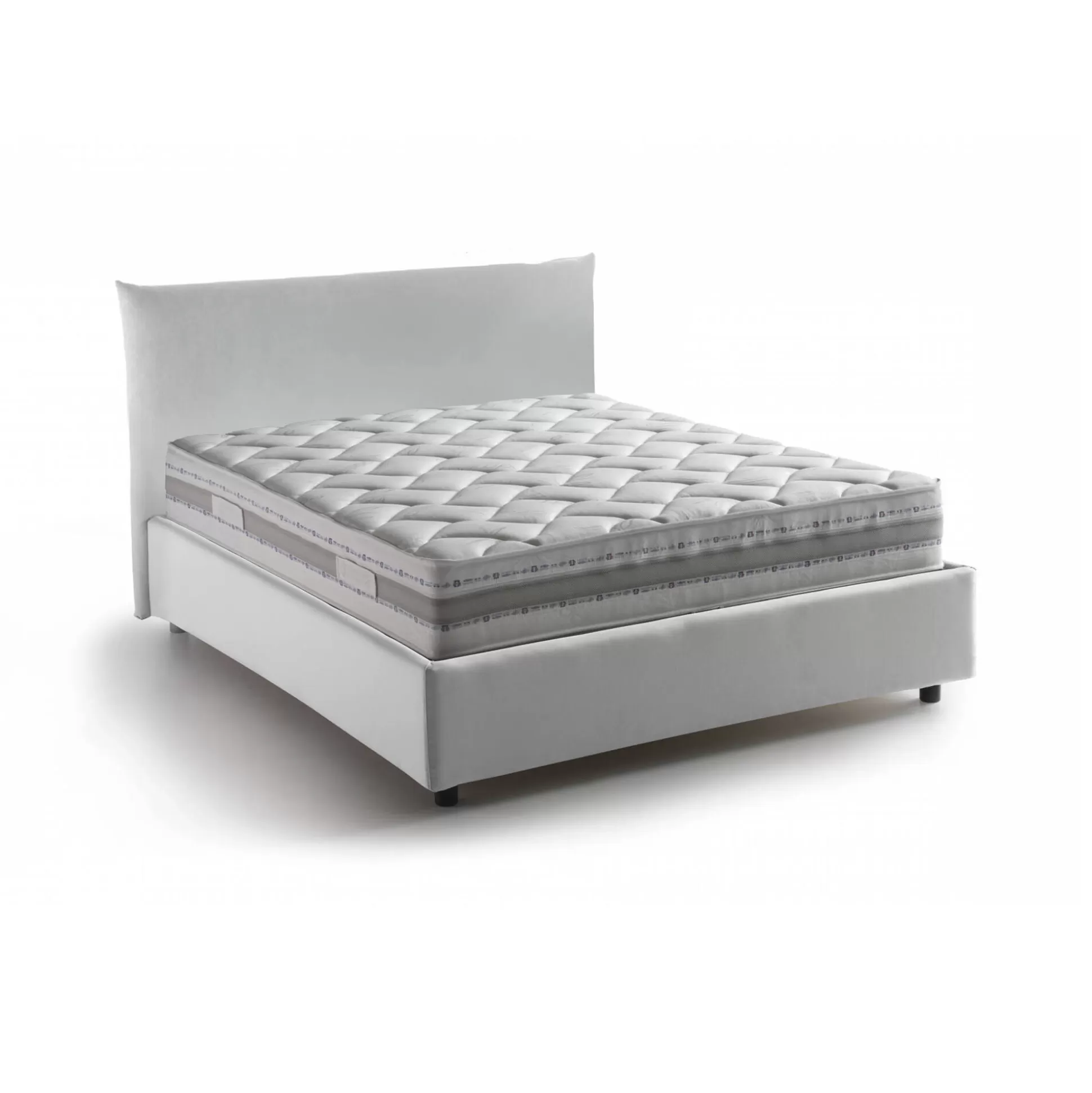 Dmora Letti Piazza E Mezza<Letto piazza e mezza Arpaise, con materasso Cm 120x190 incluso,