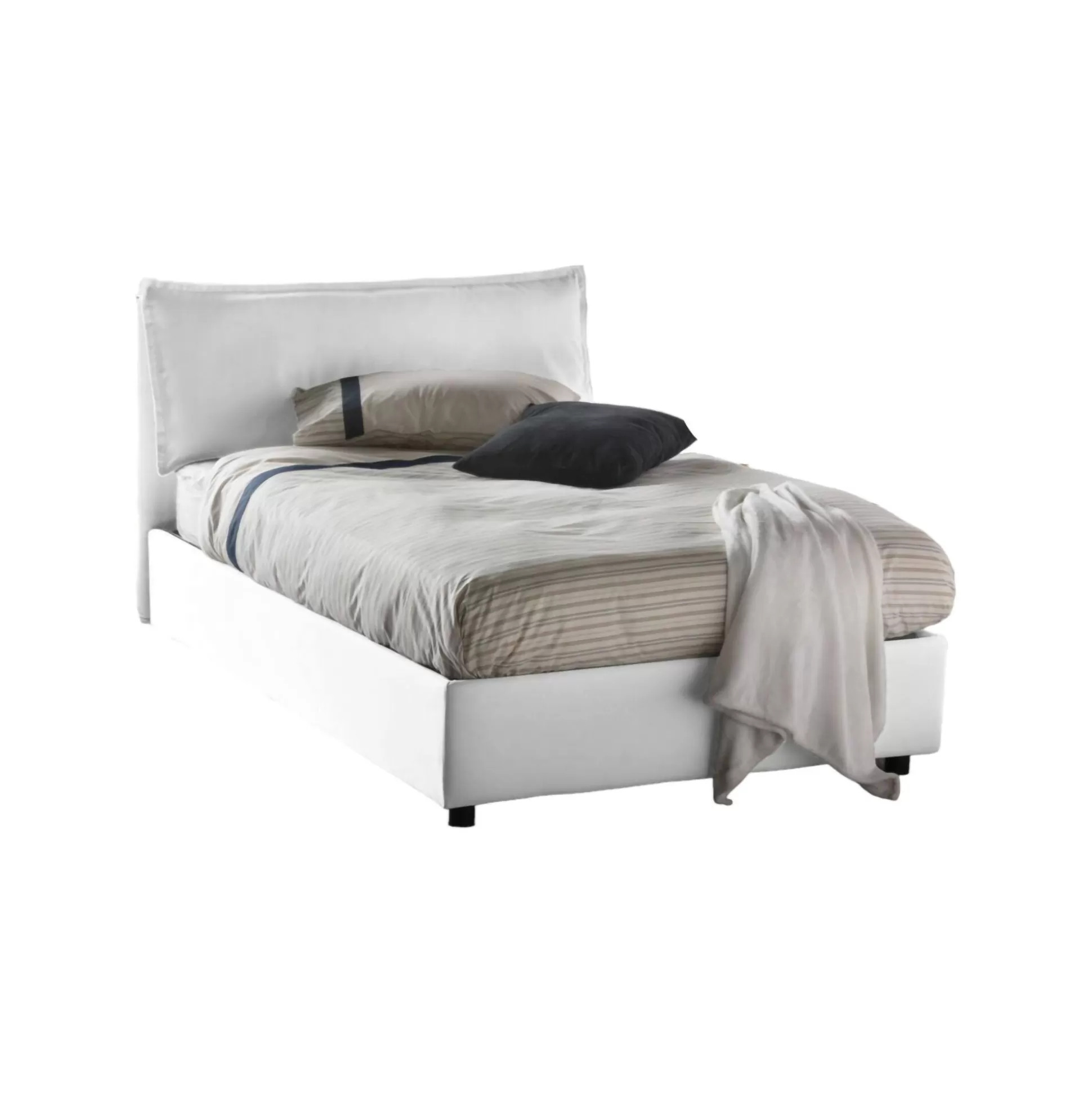 Dmora Letti Piazza E Mezza<Letto piazza e mezza Attinia, con materasso Cm 120x190 incluso,