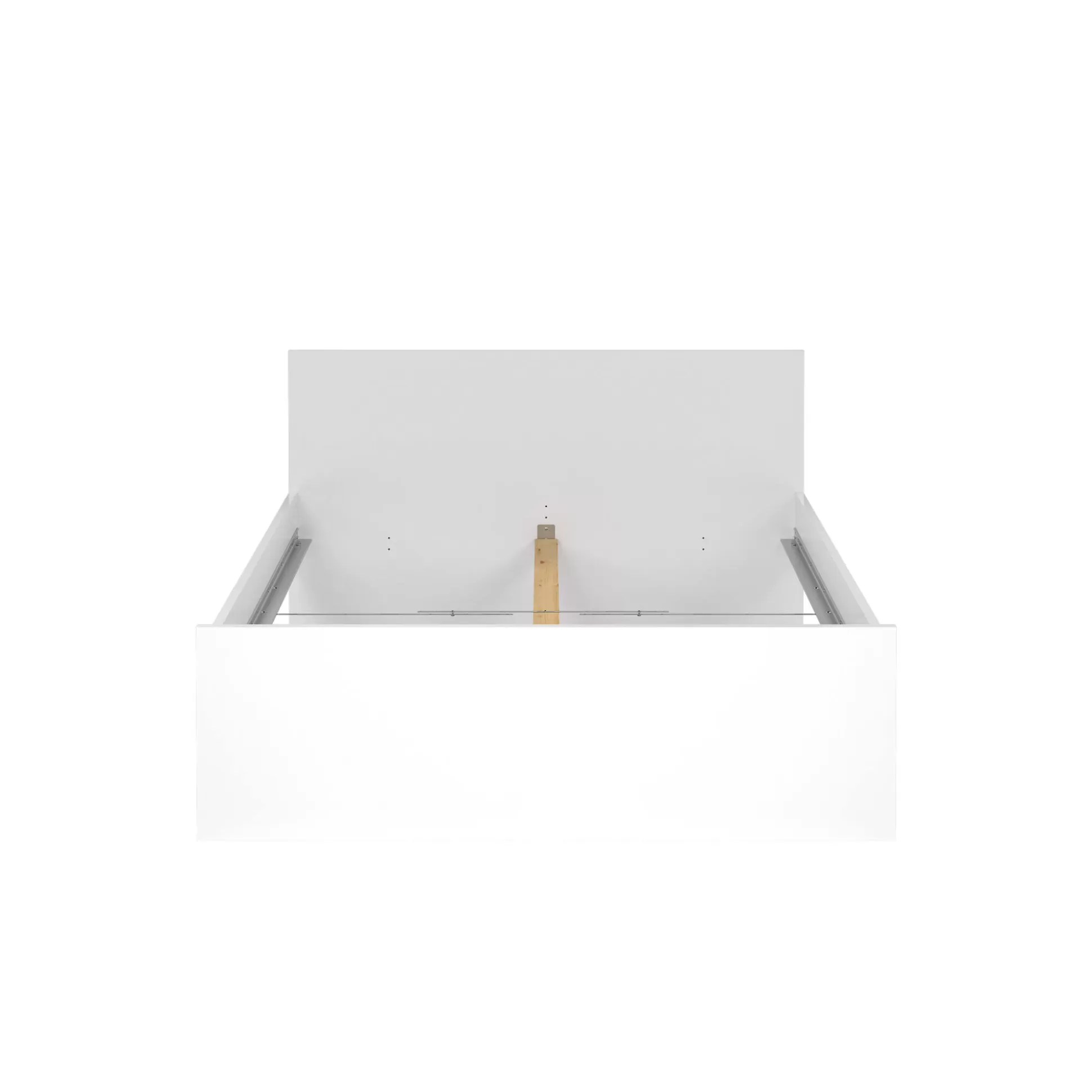 Dmora Letti Piazza E Mezza<Letto piazza e mezza Bora, 146x207 h80 cm, Bianco