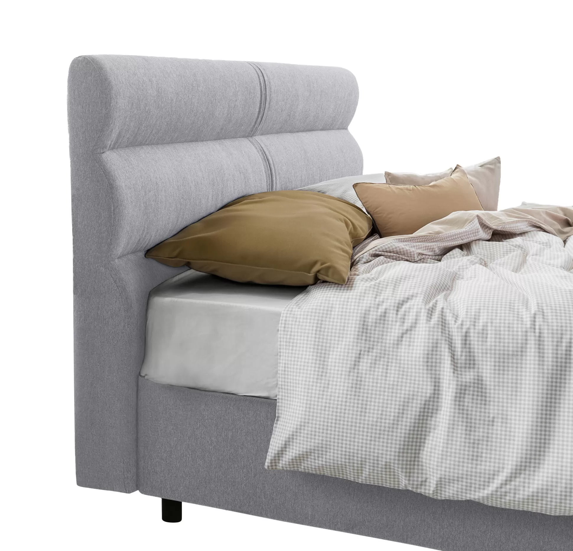 Dmora Letti Piazza E Mezza<Letto piazza e mezza Brinzio, Con materasso Cm 120x200 incluso,