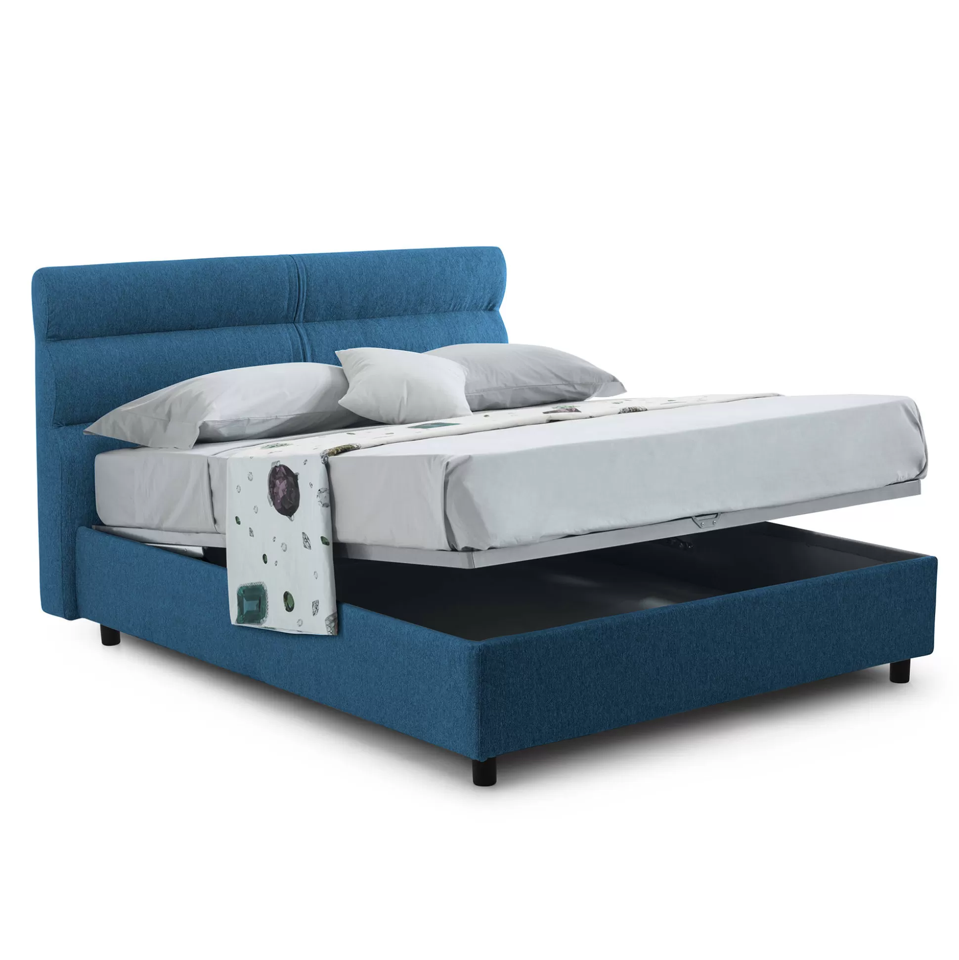 Dmora Letti Piazza E Mezza<Letto piazza e mezza Briona, Adatto a materasso Cm 120x200,