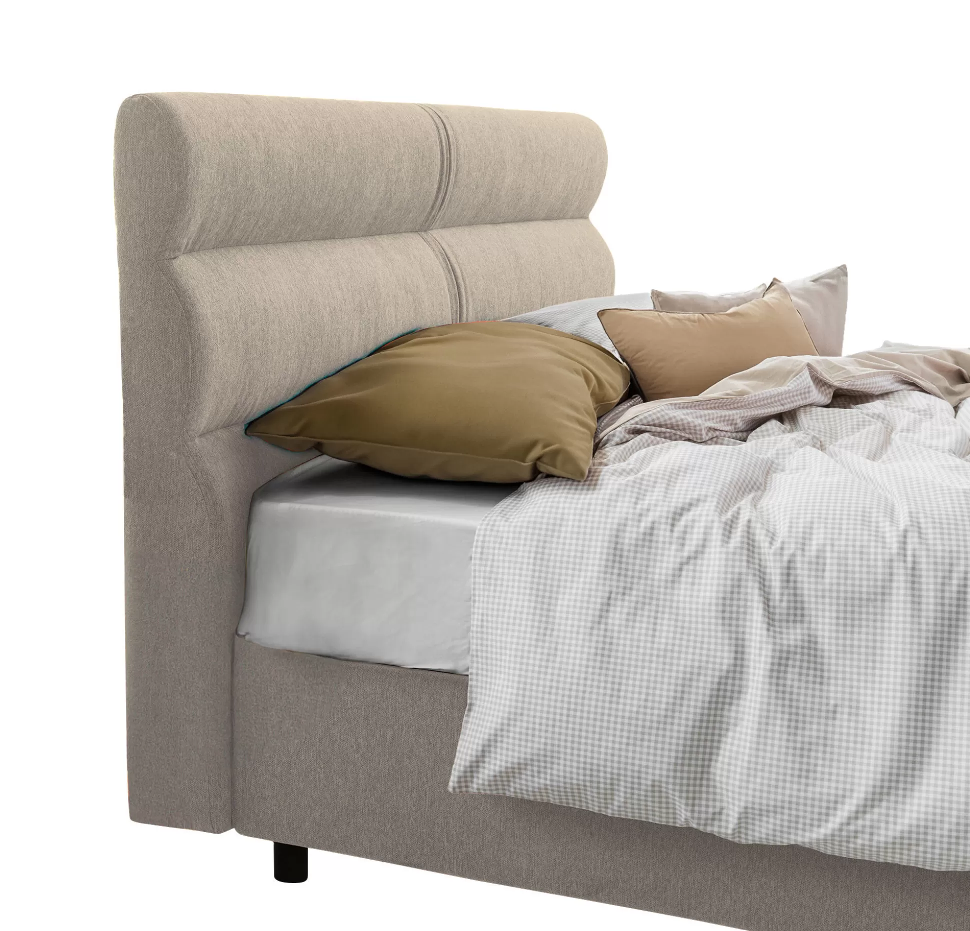 Dmora Letti Piazza E Mezza<Letto piazza e mezza Briona, Adatto a materasso Cm 120x200,