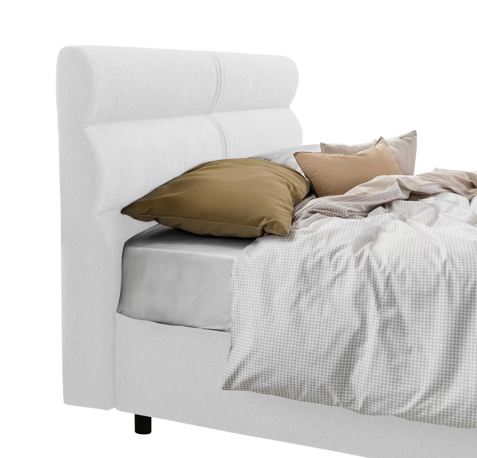 Dmora Letti Piazza E Mezza<Letto piazza e mezza Briosco, Con materasso Cm 120x190 incluso,