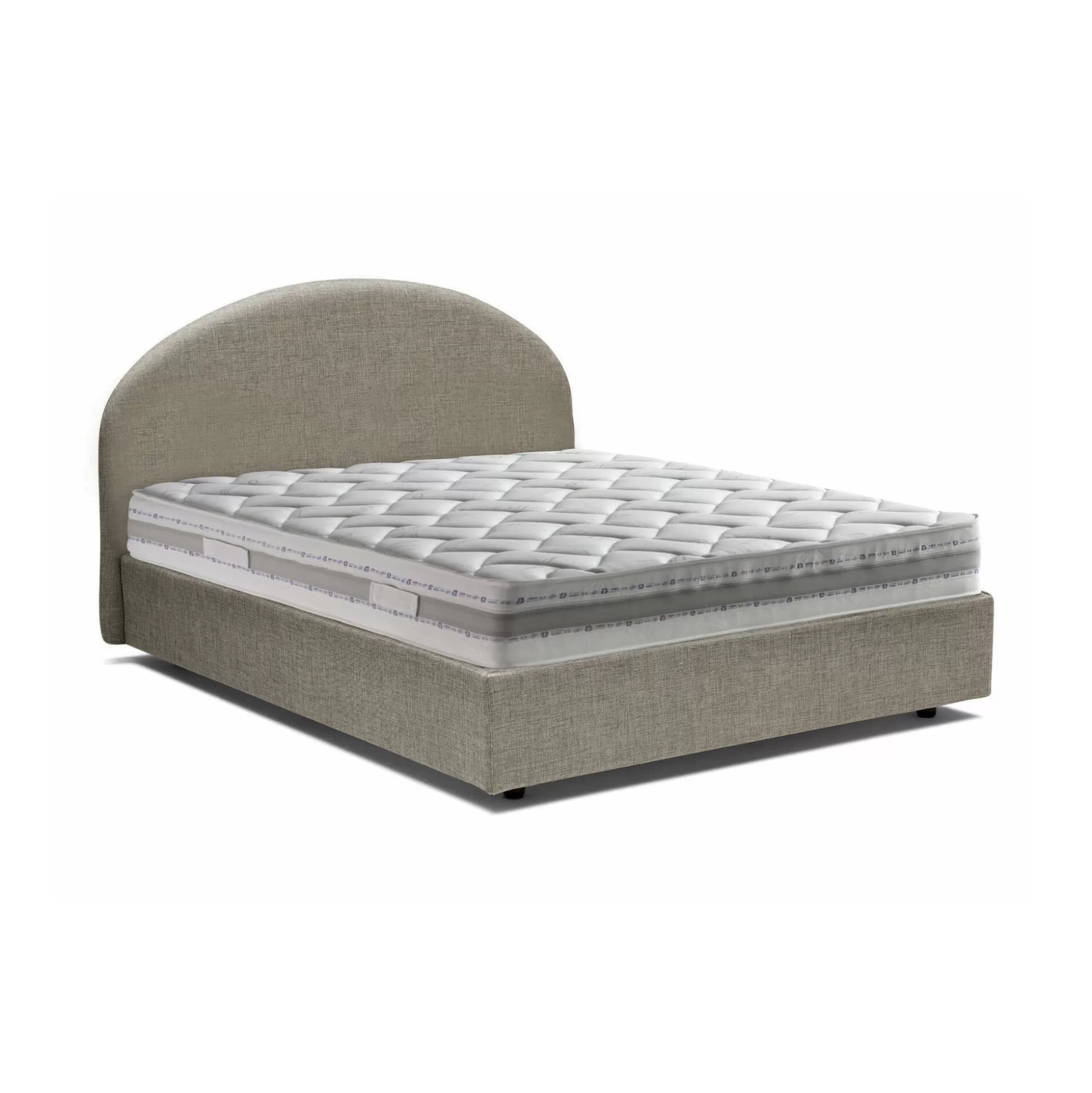Dmora Letti Piazza E Mezza<Letto piazza e mezza Dbogda, con materasso Cm 120x190 incluso,