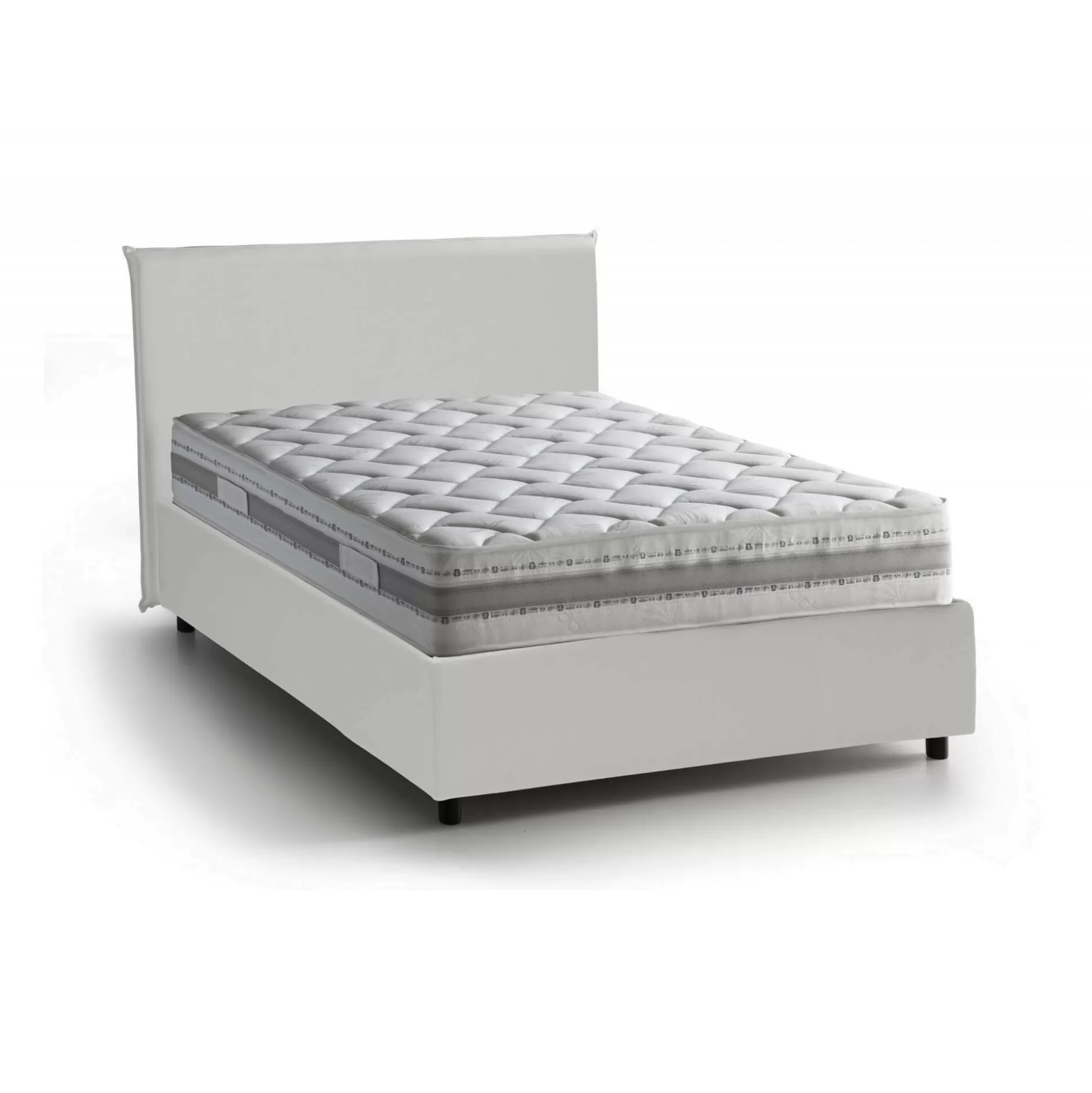 Dmora Letti Piazza E Mezza<Letto piazza e mezza Re, con materasso Cm 120x200 incluso,