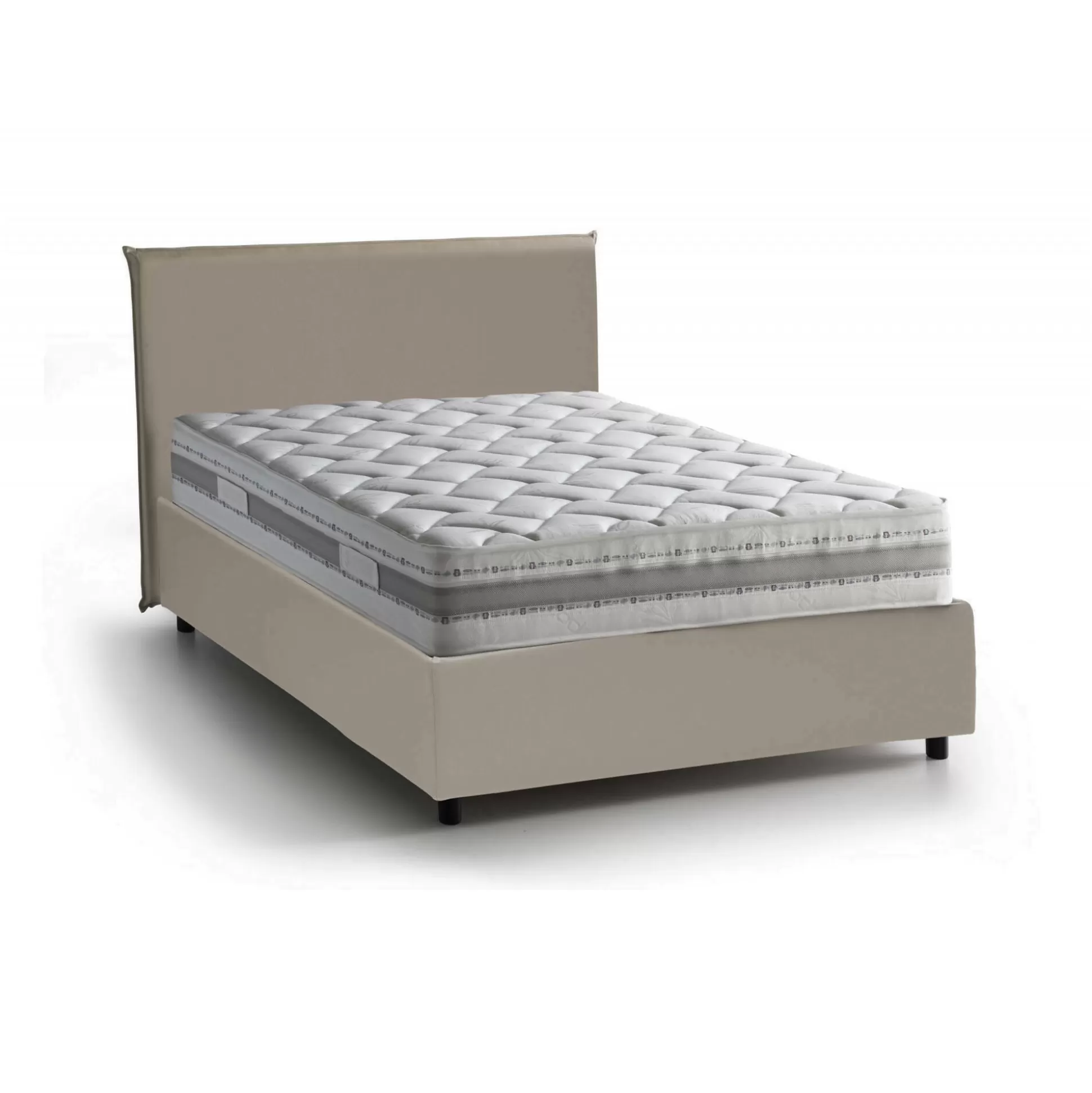 Dmora Letti Piazza E Mezza<Letto piazza e mezza Re, con materasso Cm 120x200 incluso,