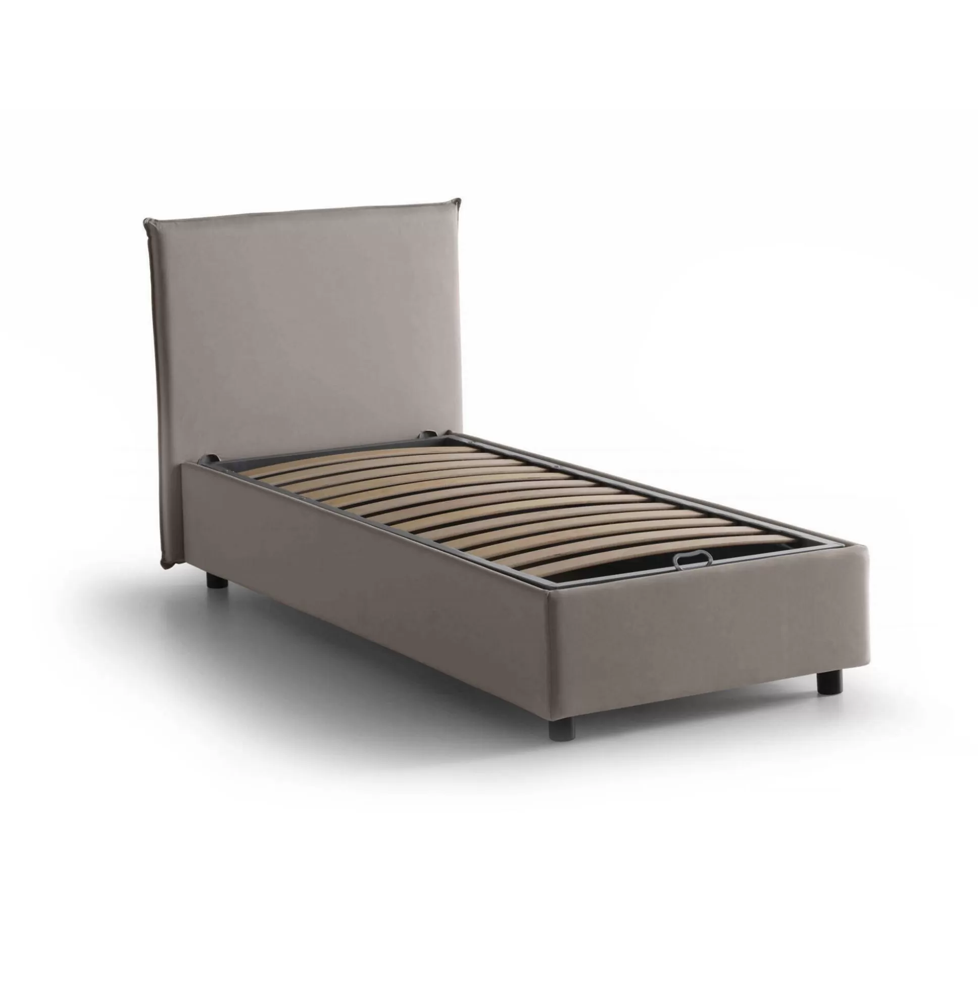 Dmora Letti Singoli<Letto singolo Alder, adatto per materasso Cm 90x200,