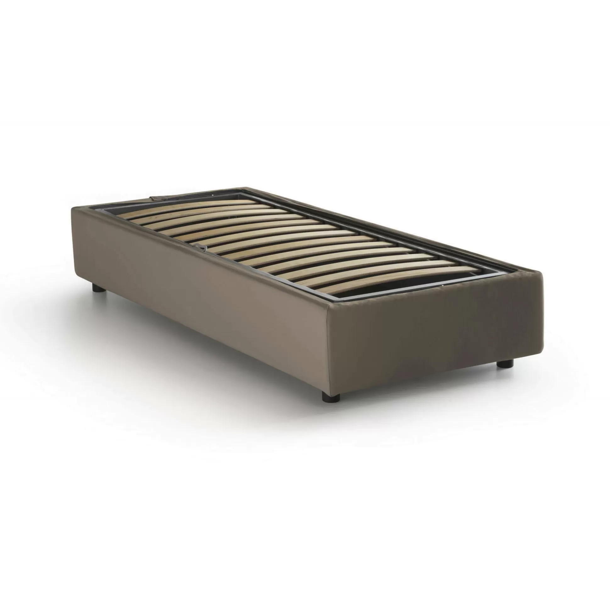 Dmora Letti Singoli<Letto singolo Andros, adatto per materasso Cm 80x190,