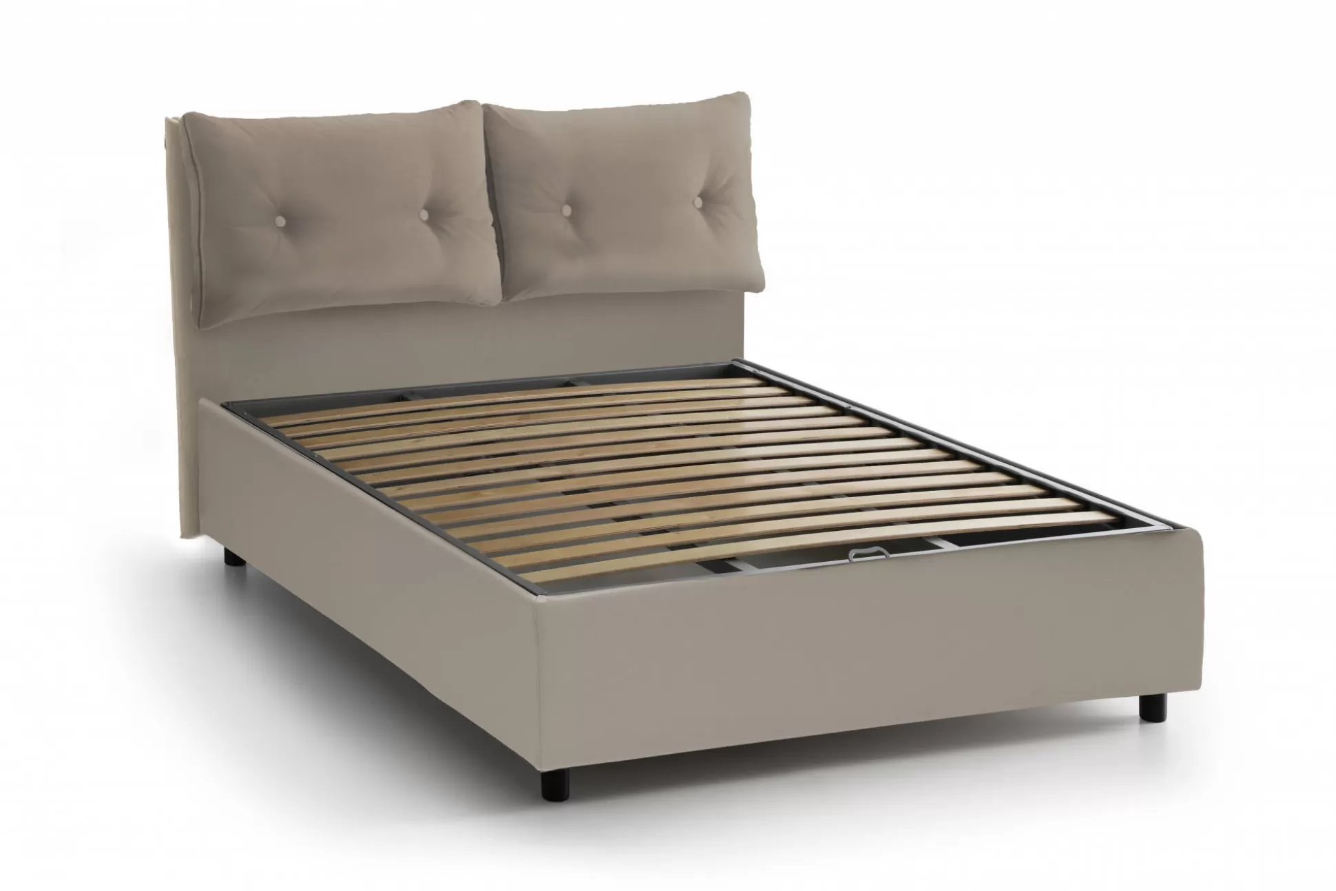 Dmora Letti Singoli<Letto singolo Anzi, adatto per materasso Cm 80x190,